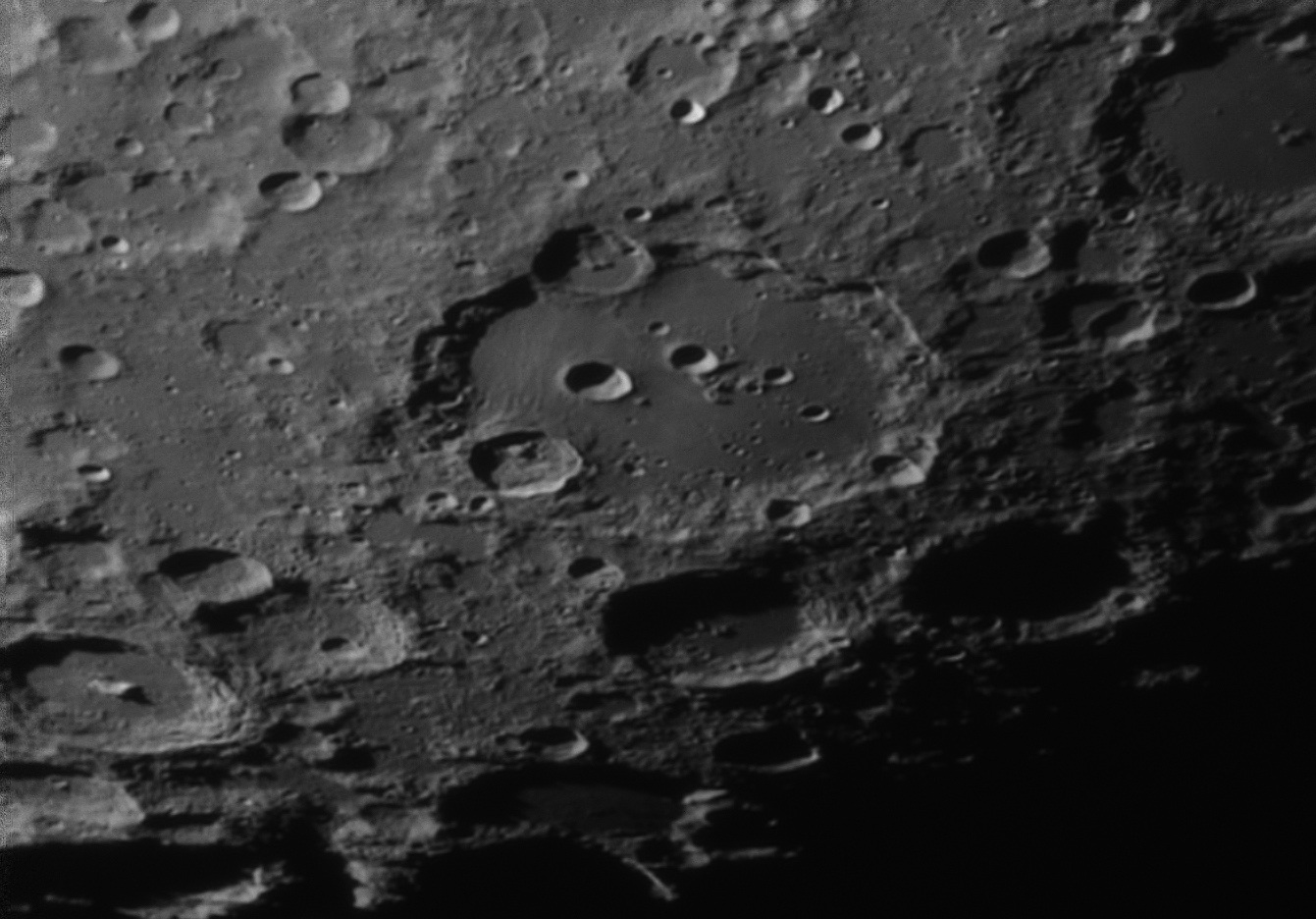 The crater Clavius