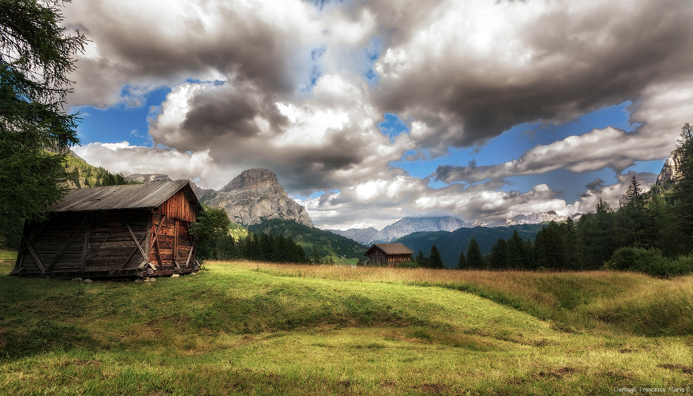 Walking in the Val Badia........