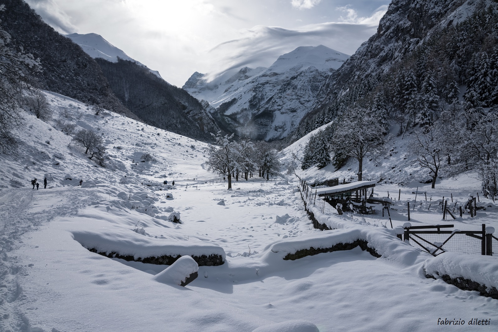 Piano della gardosa, mouth of Montemonaco