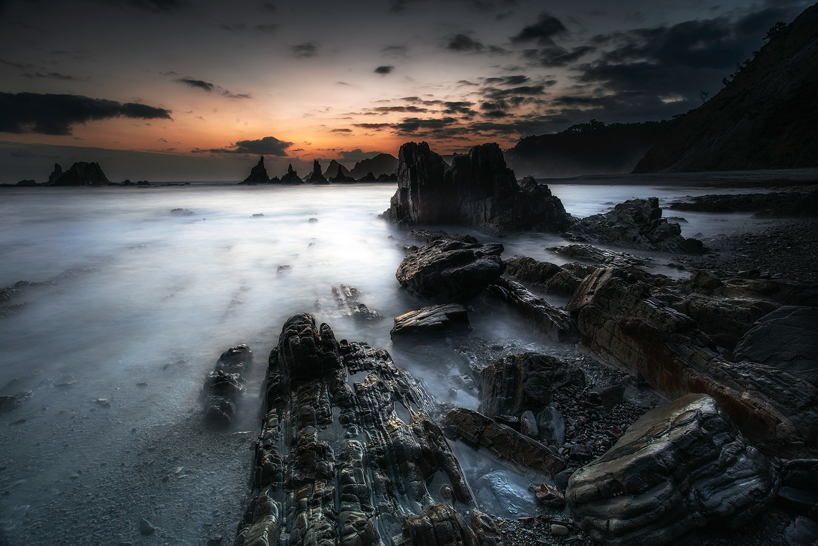 Playa de La Gueirúa-Asturias