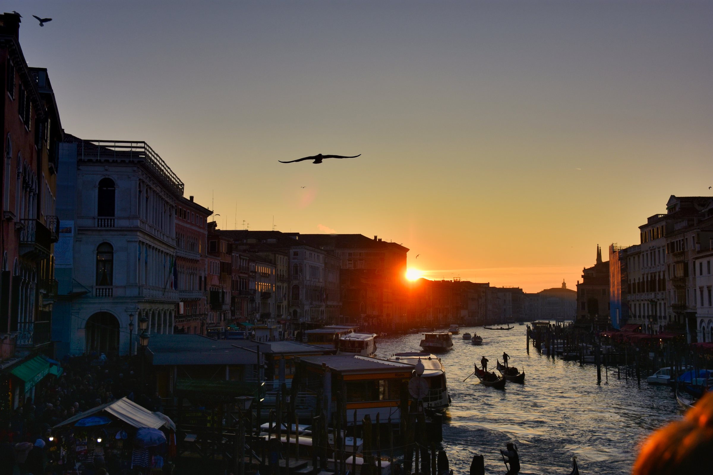 Tramonto a Venezia
