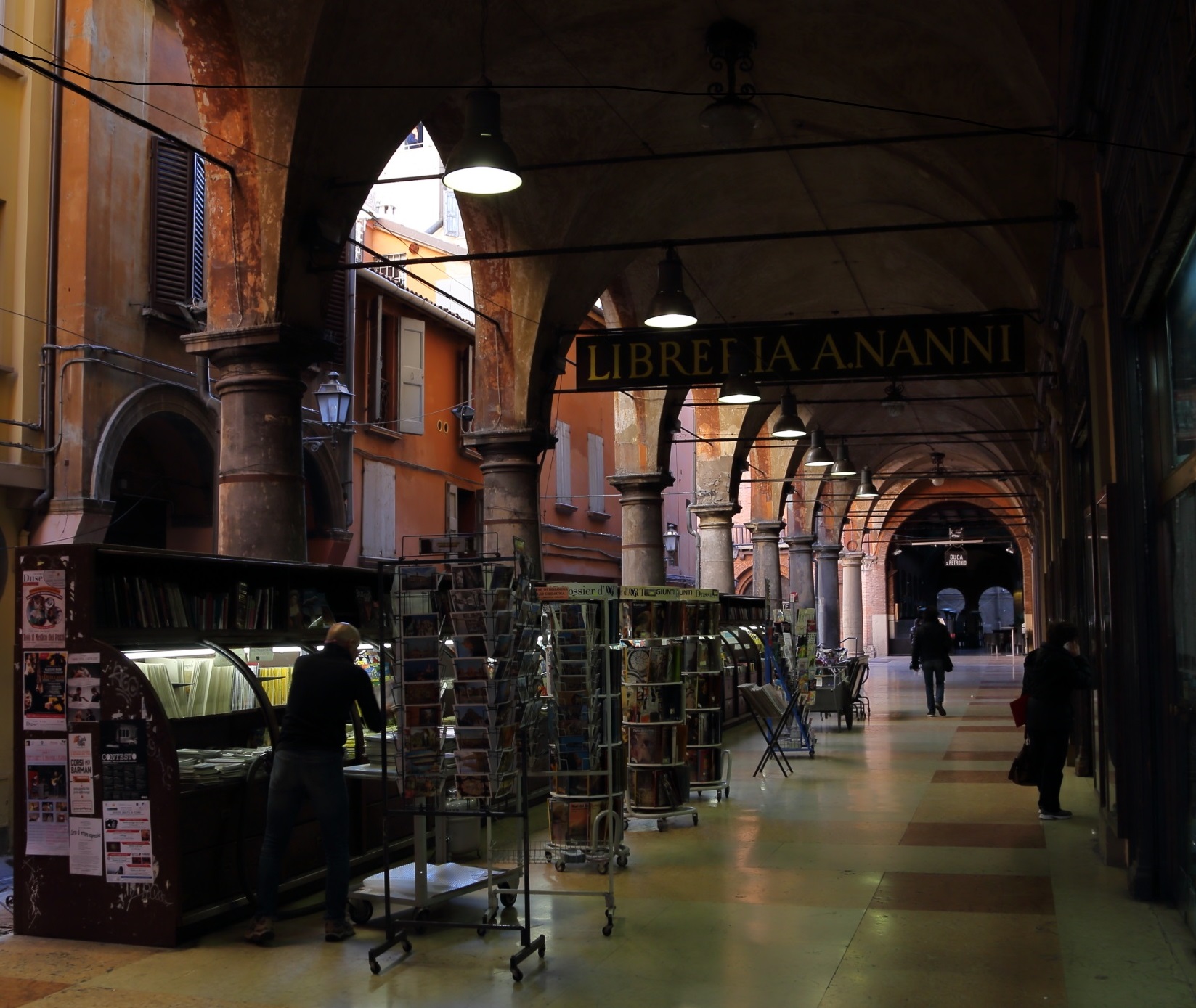 Bologna: Portico of Death.