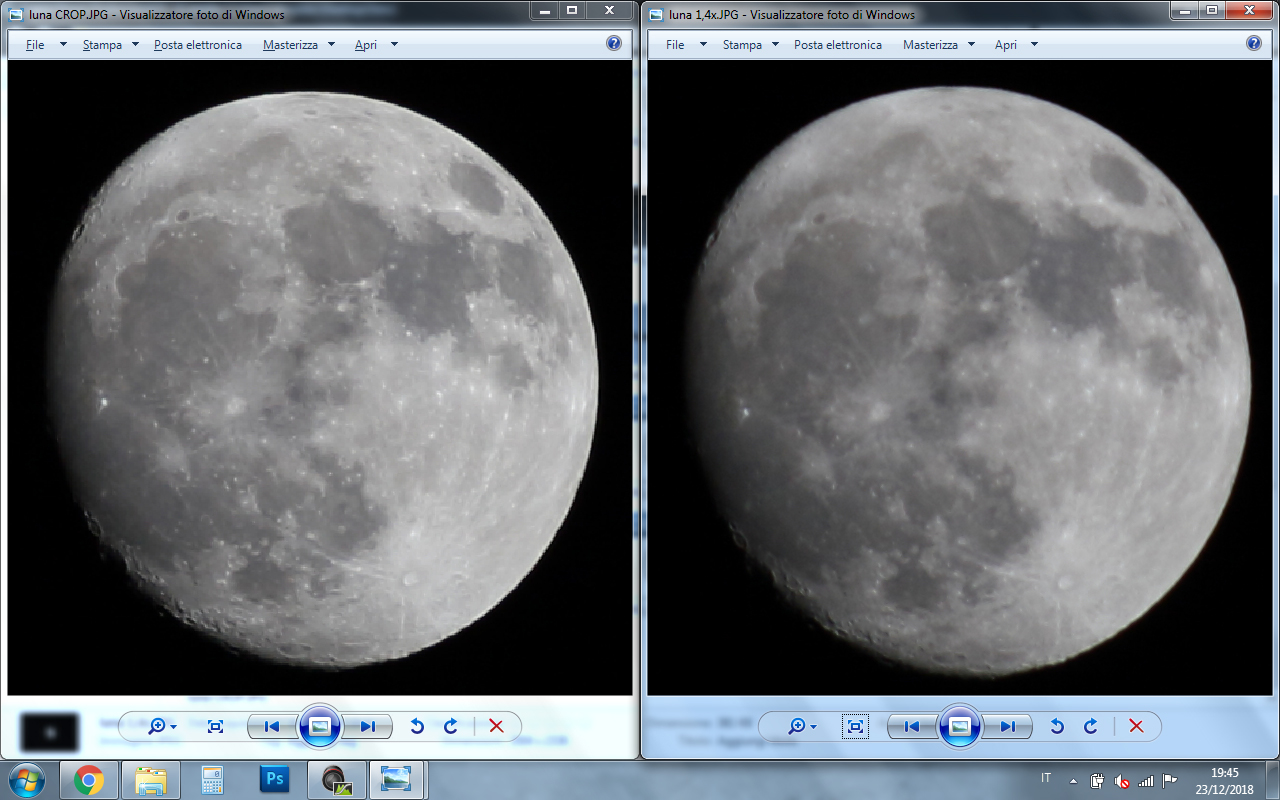 Tamron 70-300 VC USD-Crop vs Kenko 1, 4x