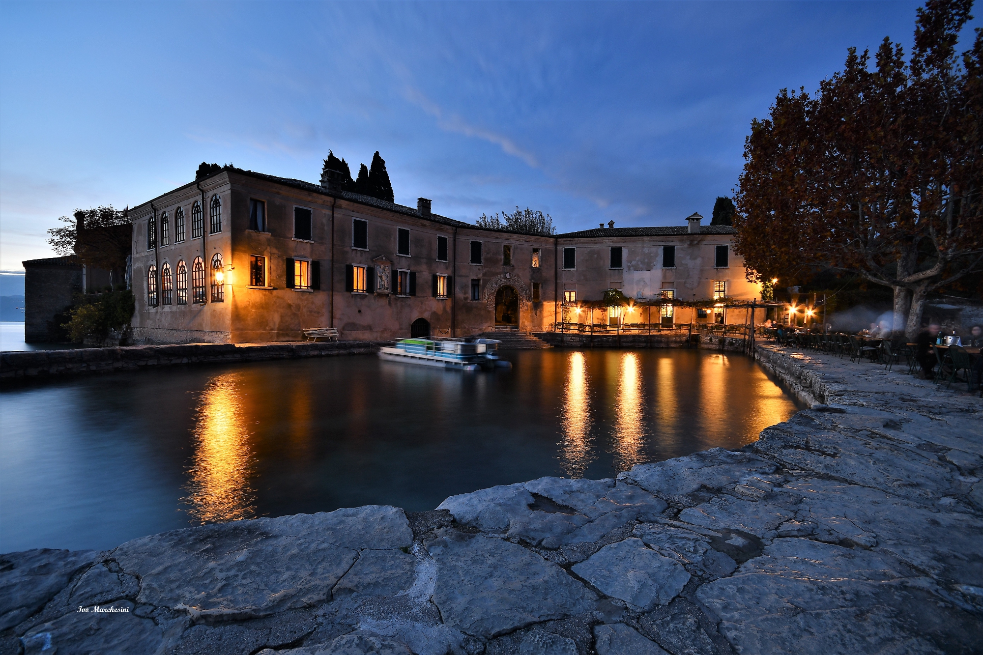 Punta San Vigilio... is evening