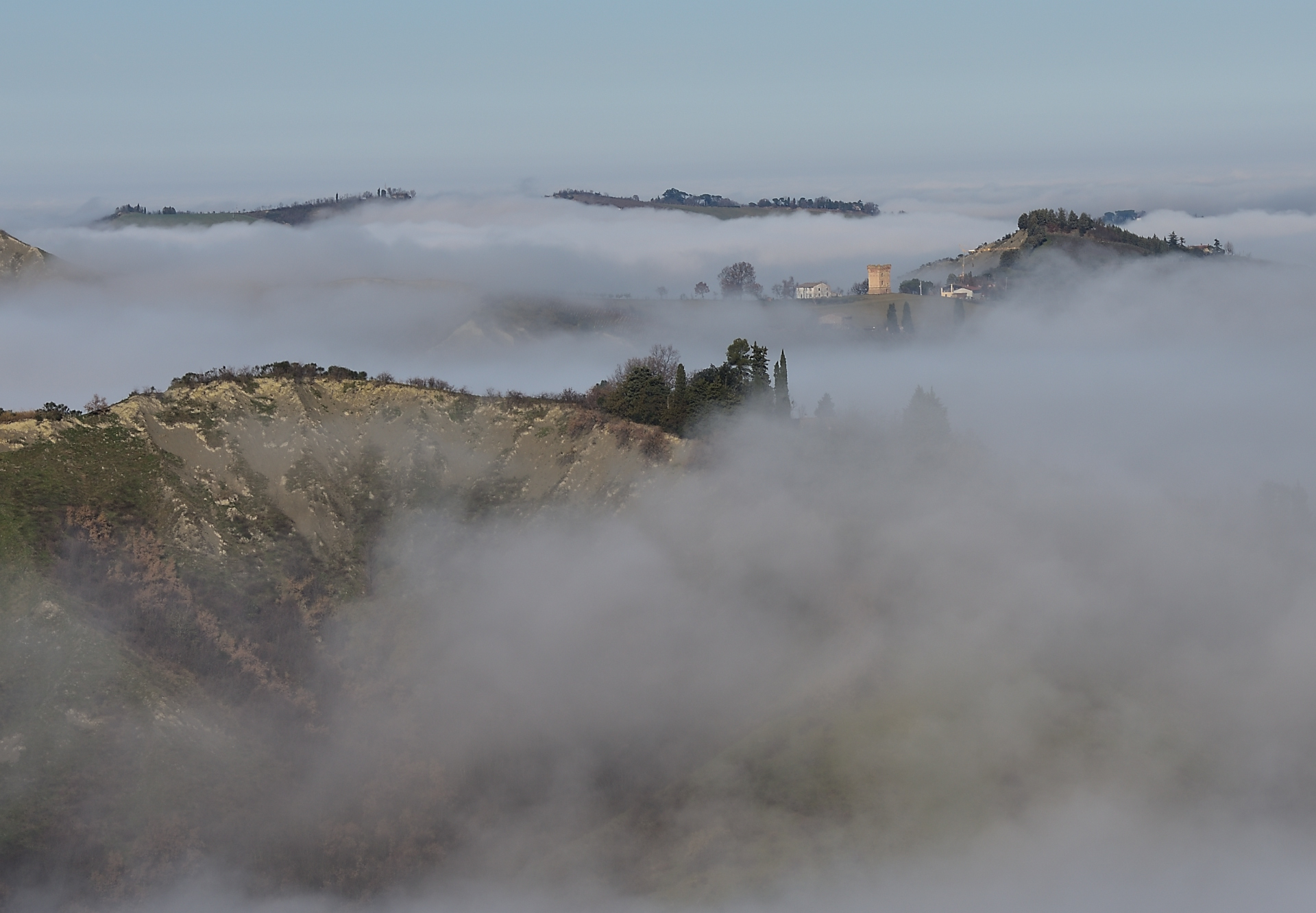 Fog in the Hills