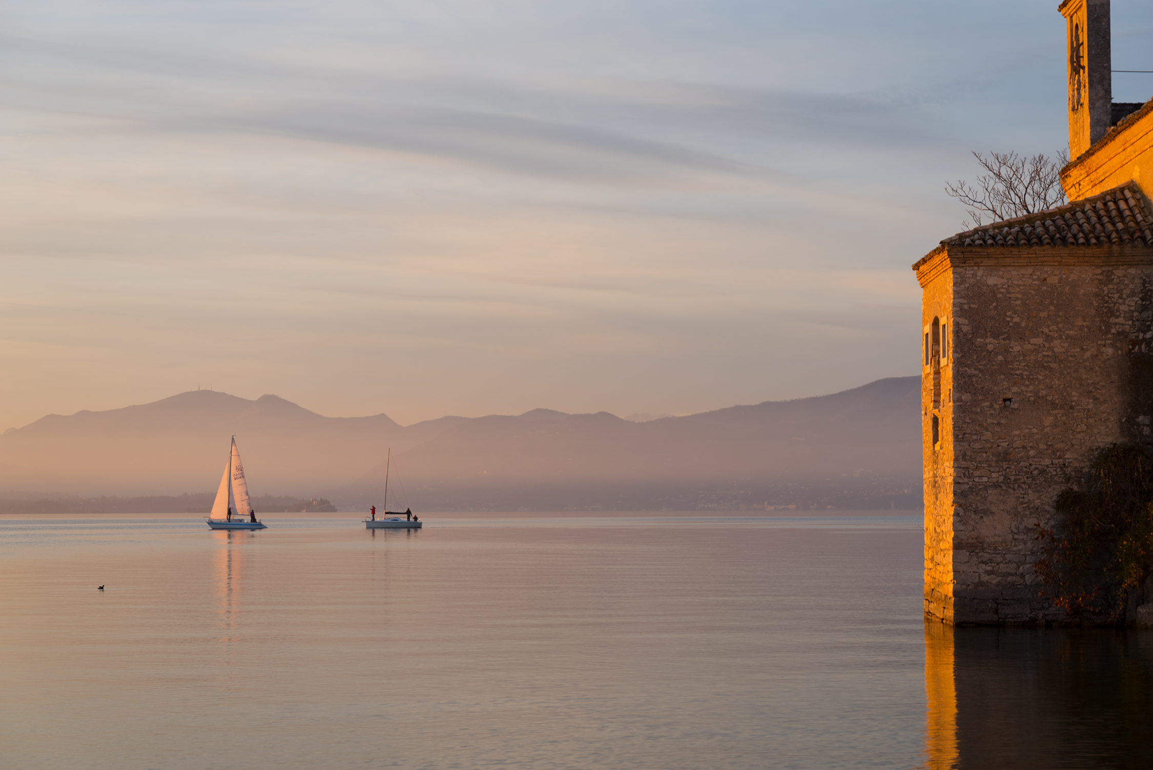 Prossimo tramonto del 2018 - Punta San Vigilio