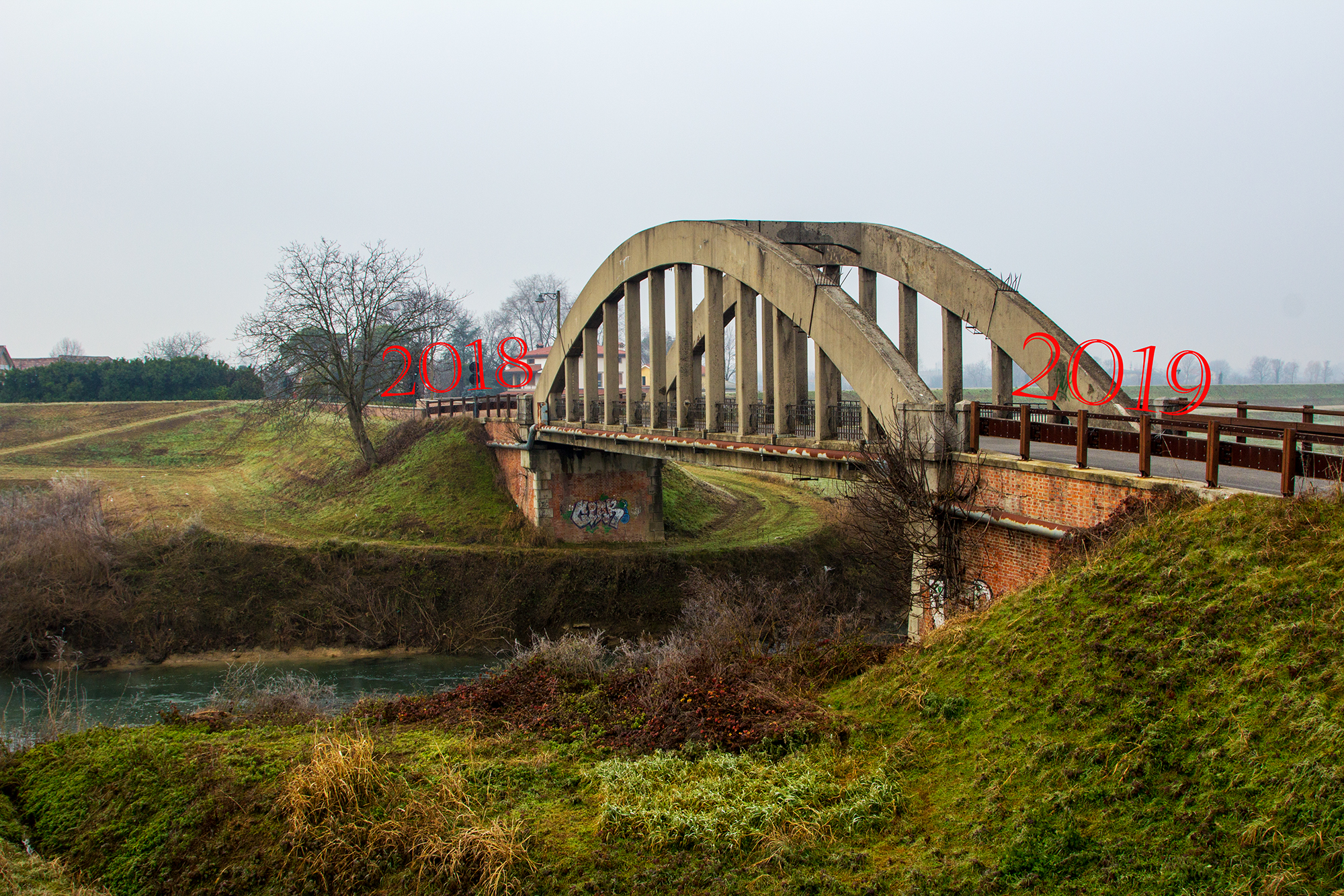 A little bridge full of good wishes.