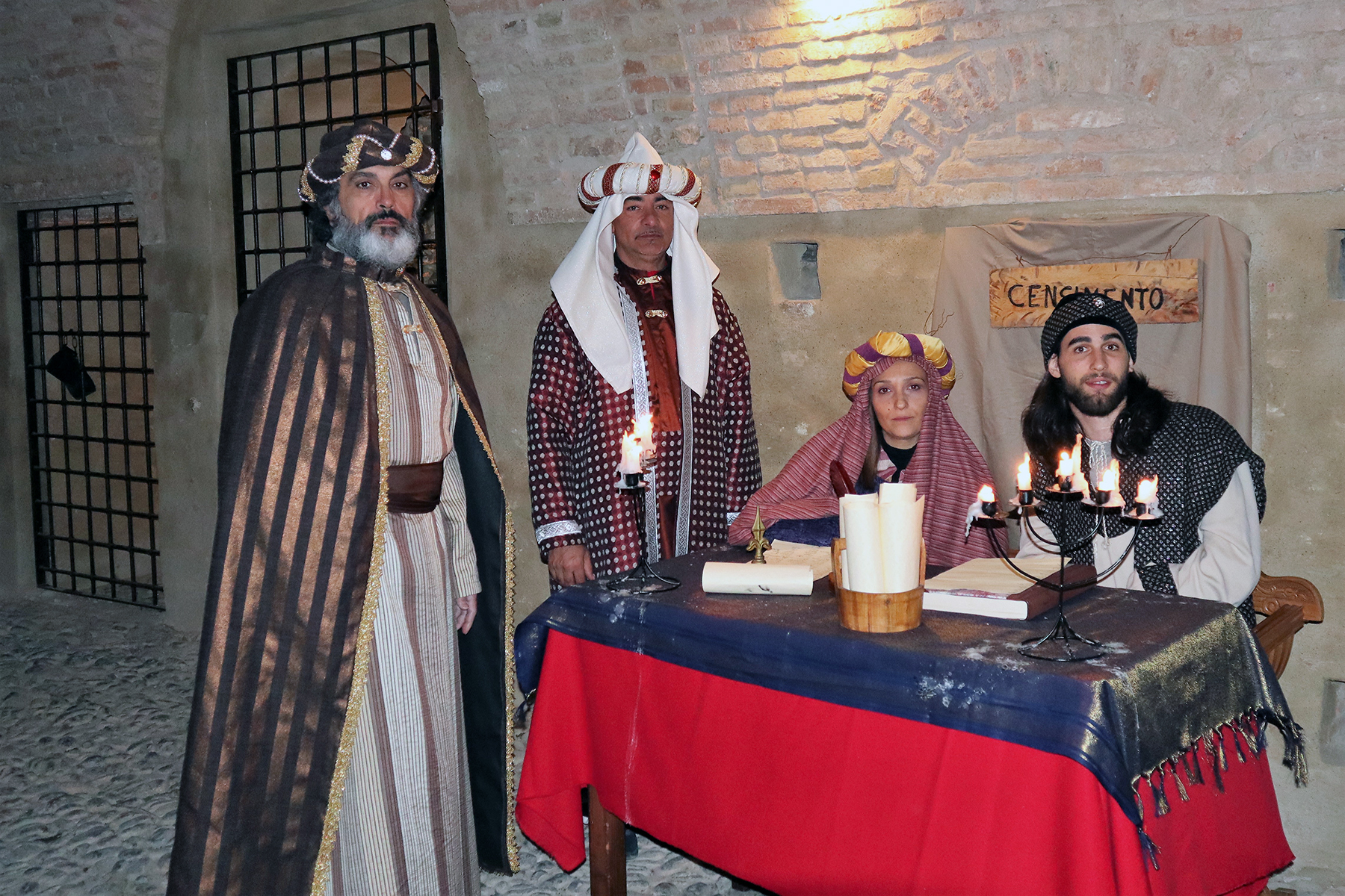 Presepe vivente nel Castello di Bernalda