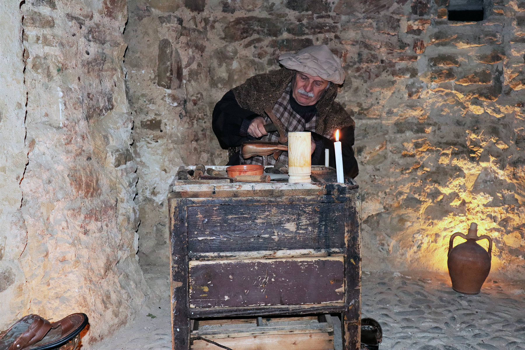 Presepe vivente nel Castello di Bernalda