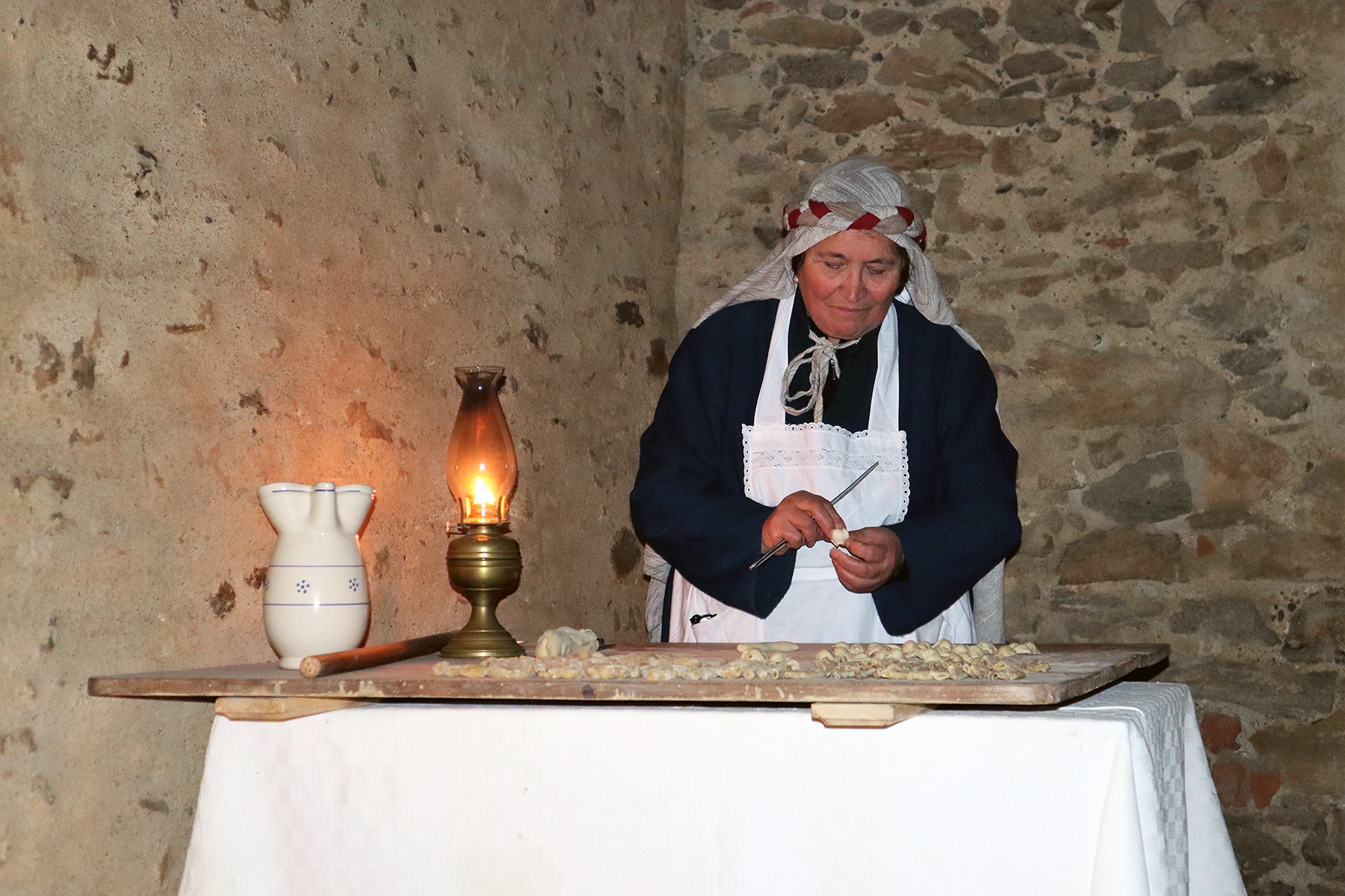 Presepe vivente nel Castello di Bernalda