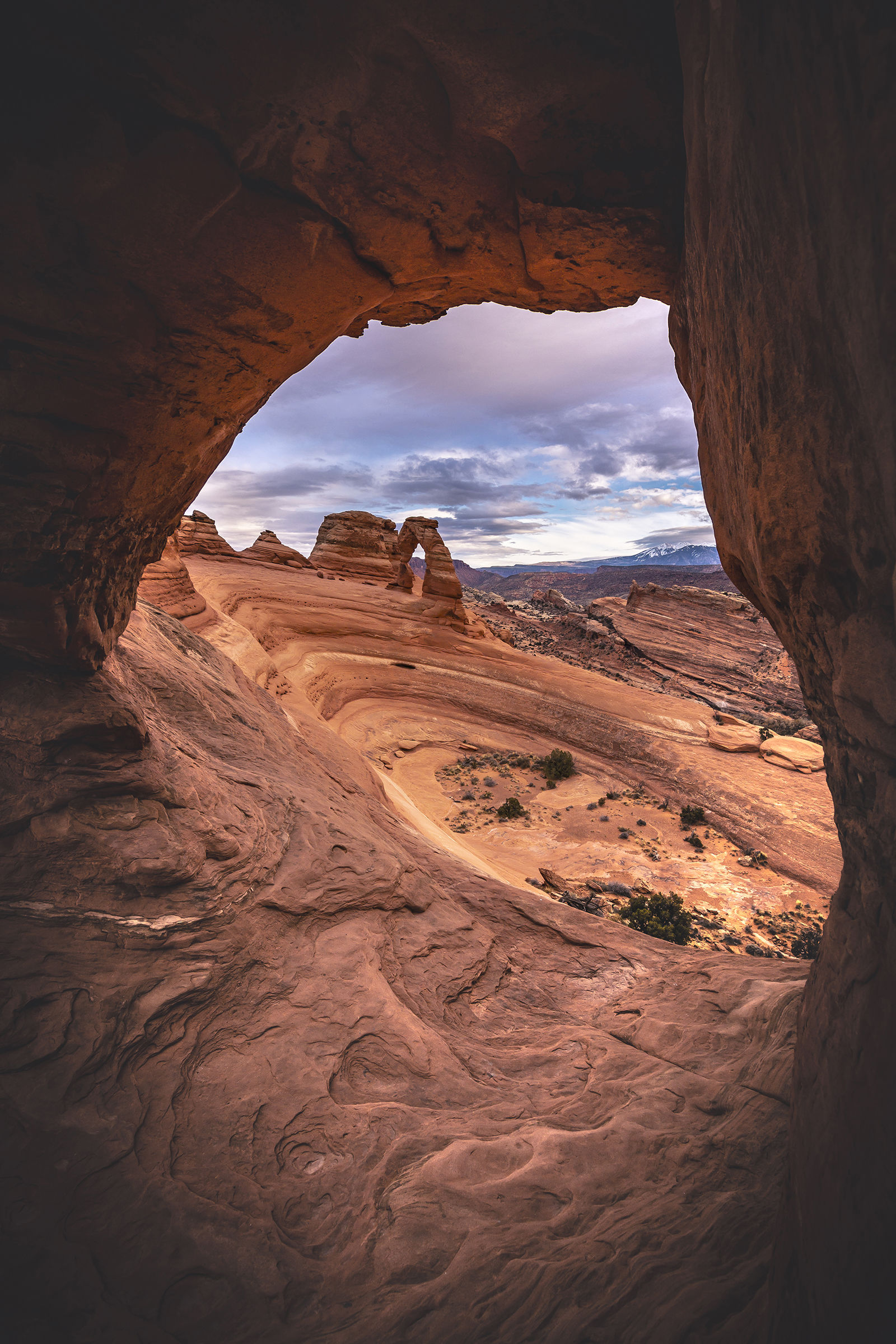 Scorcio sul Delicate Arch