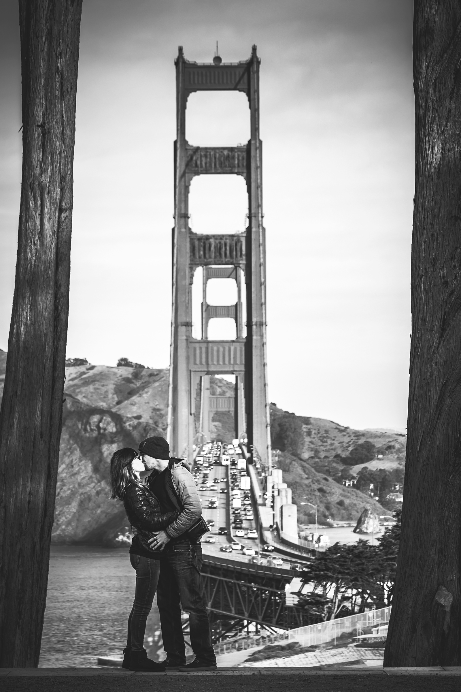 Bacio al Golden Gate