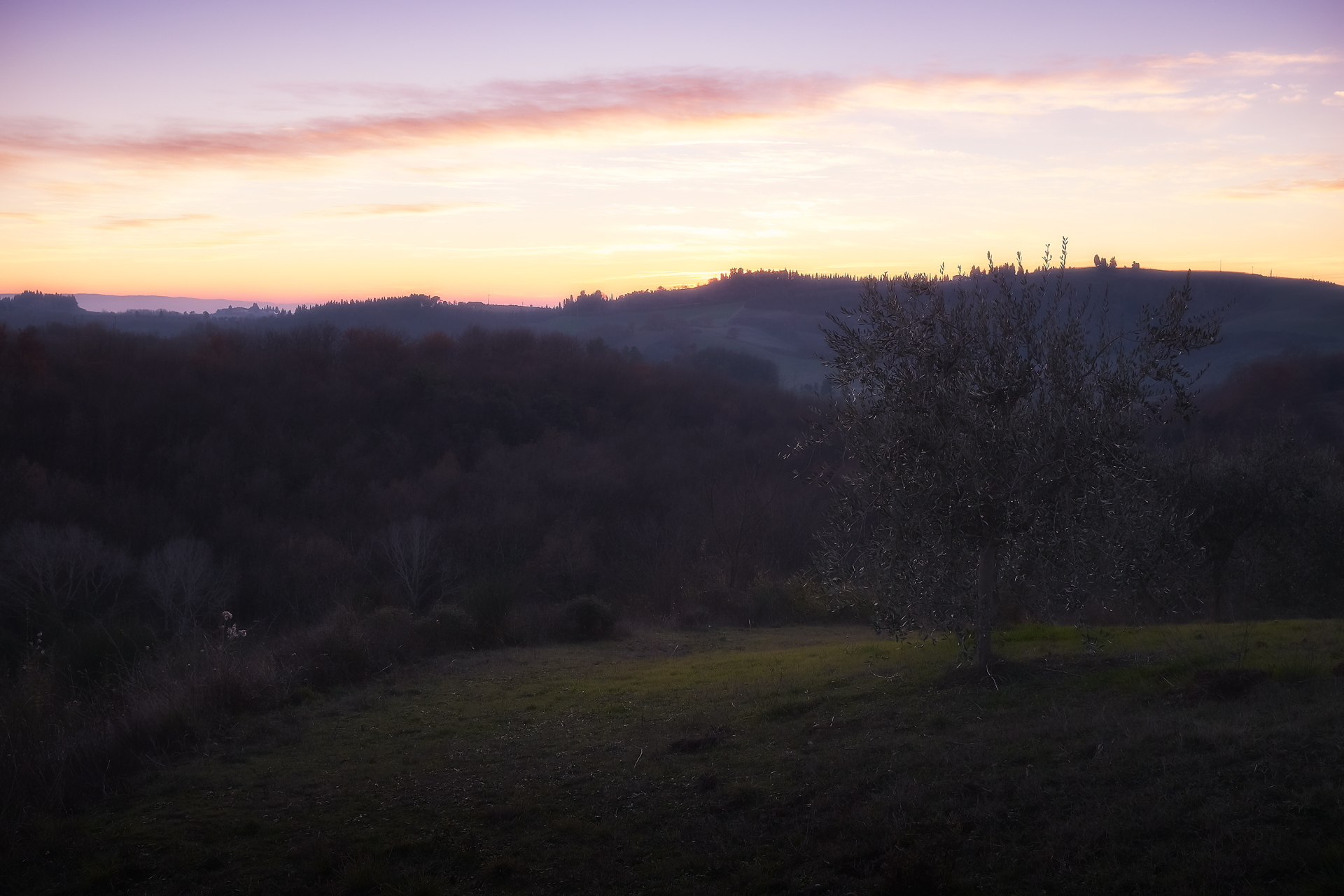 Montespertoli sunset