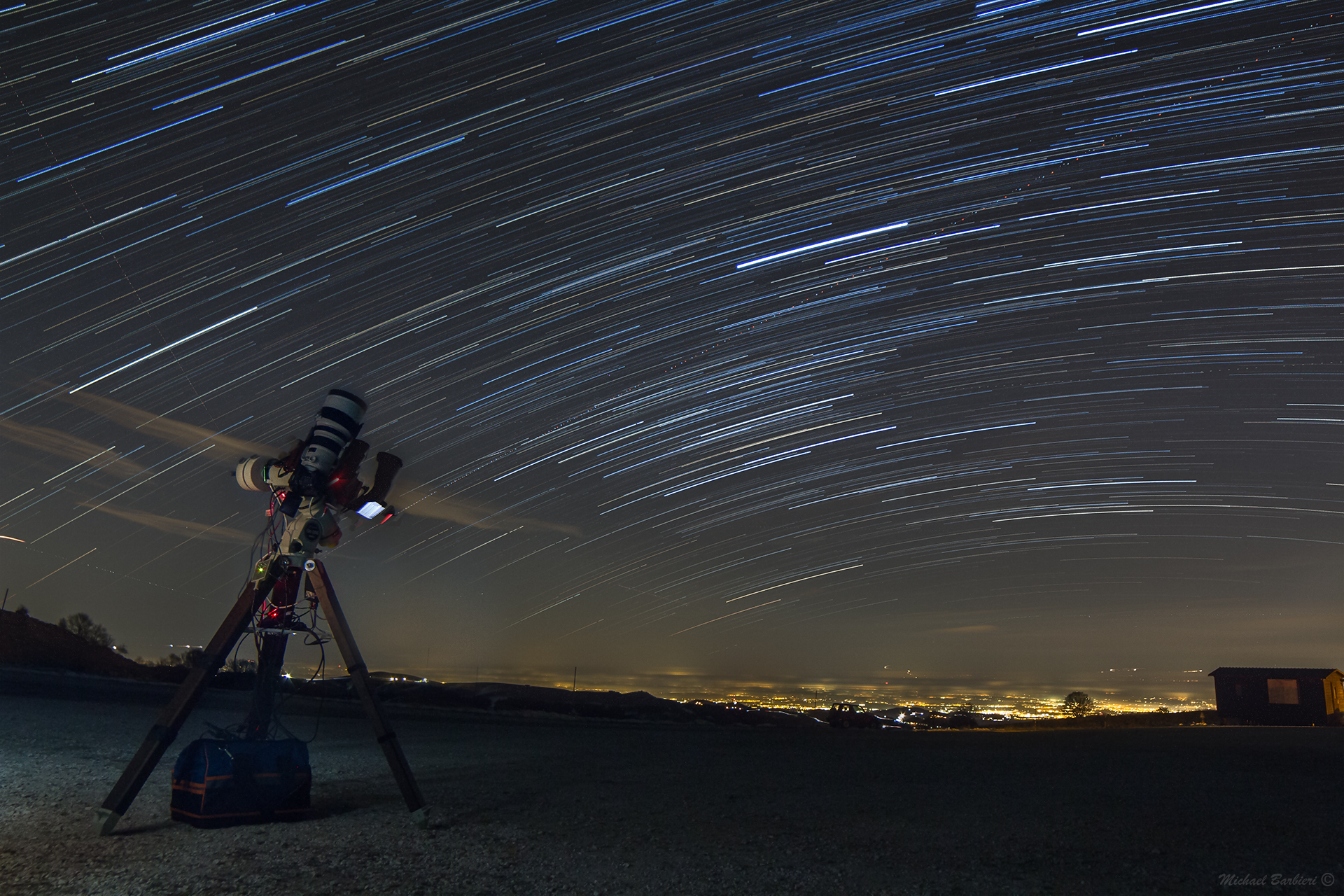 star trail al rifugio