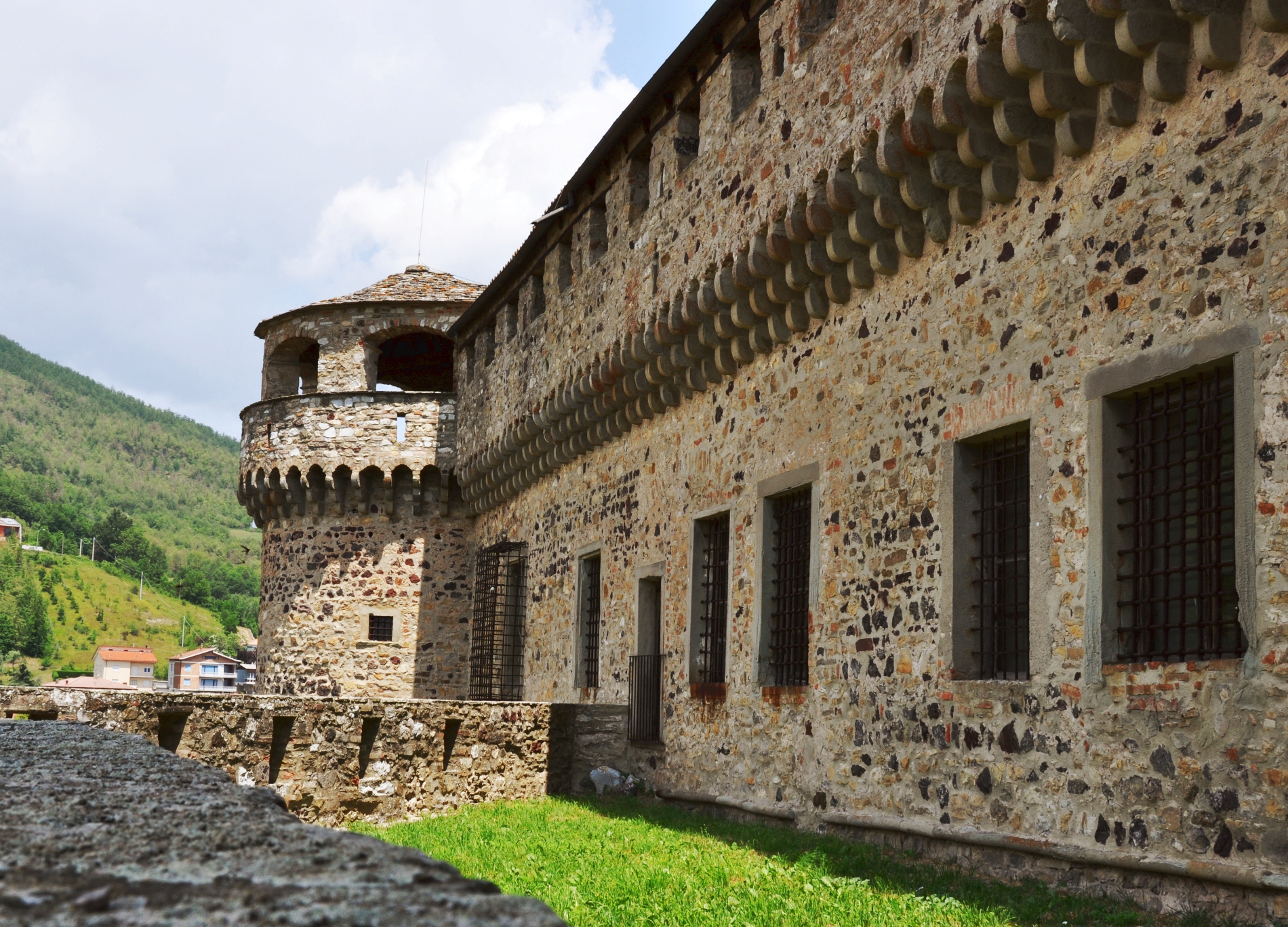 Scorcio castello di Bardi