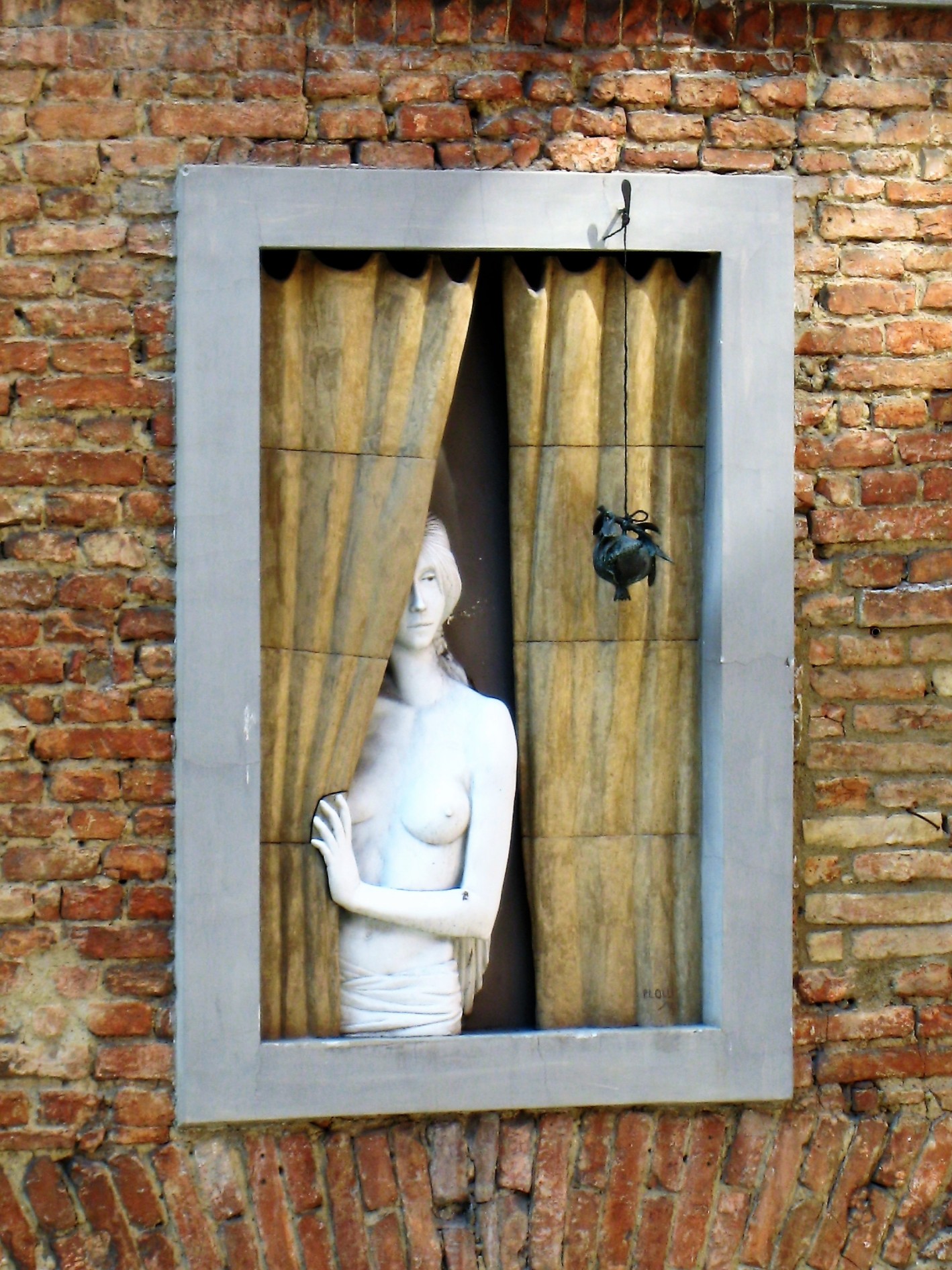 Spying from the window