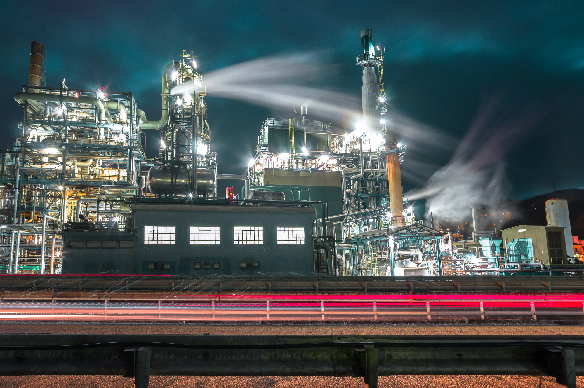Iplom in the Blue Hour (petroleum)