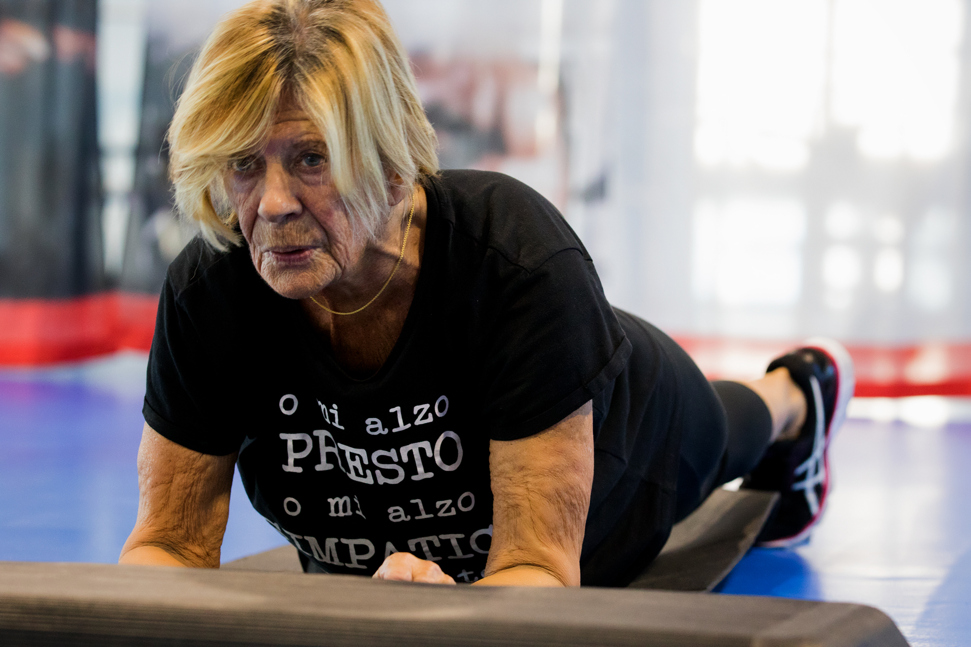 No Limits Sports Beyond the time-Angiolina, 79 years.