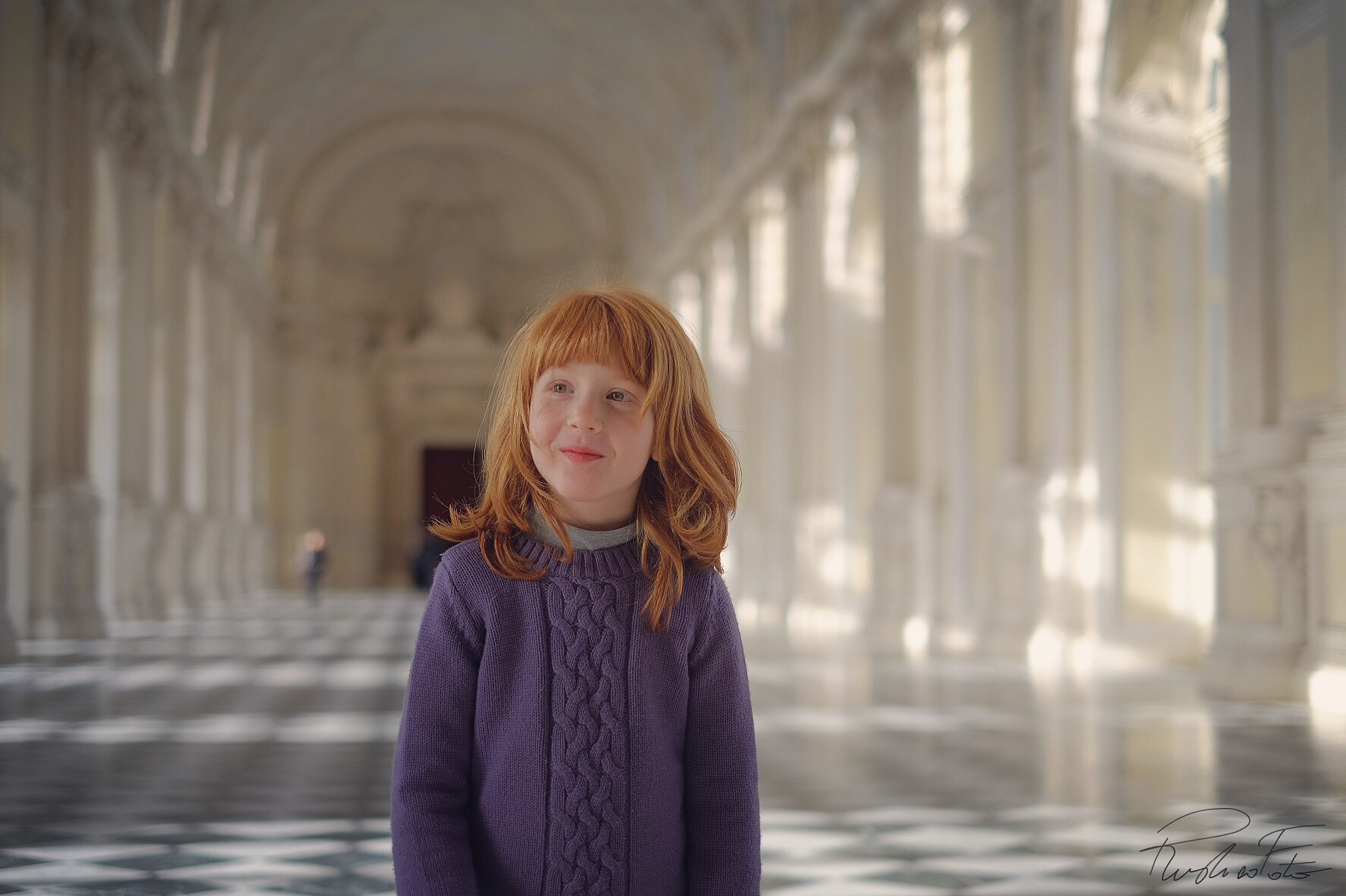 My little in "Great Gallery"