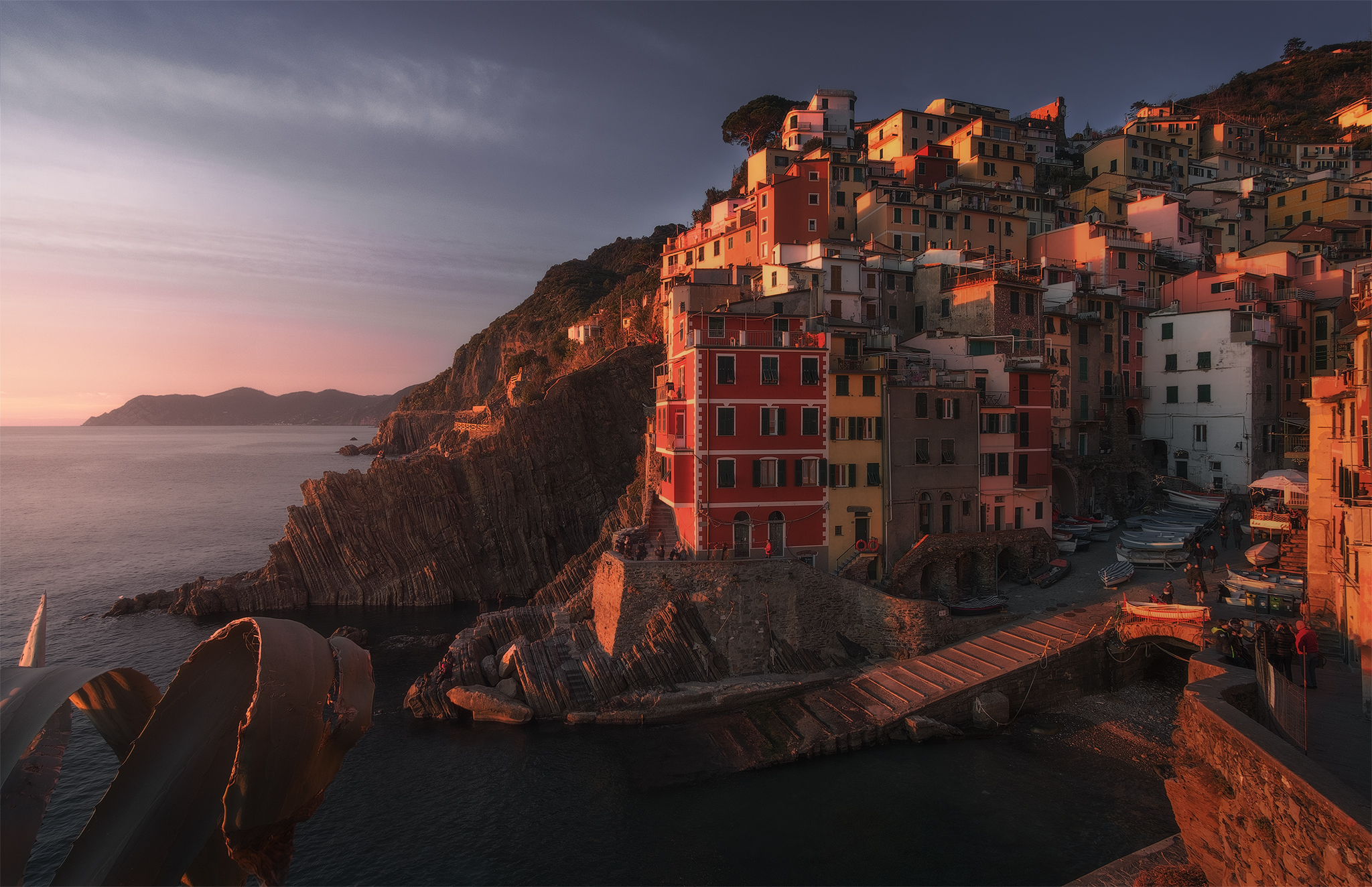 Tramonto a Riomaggiore