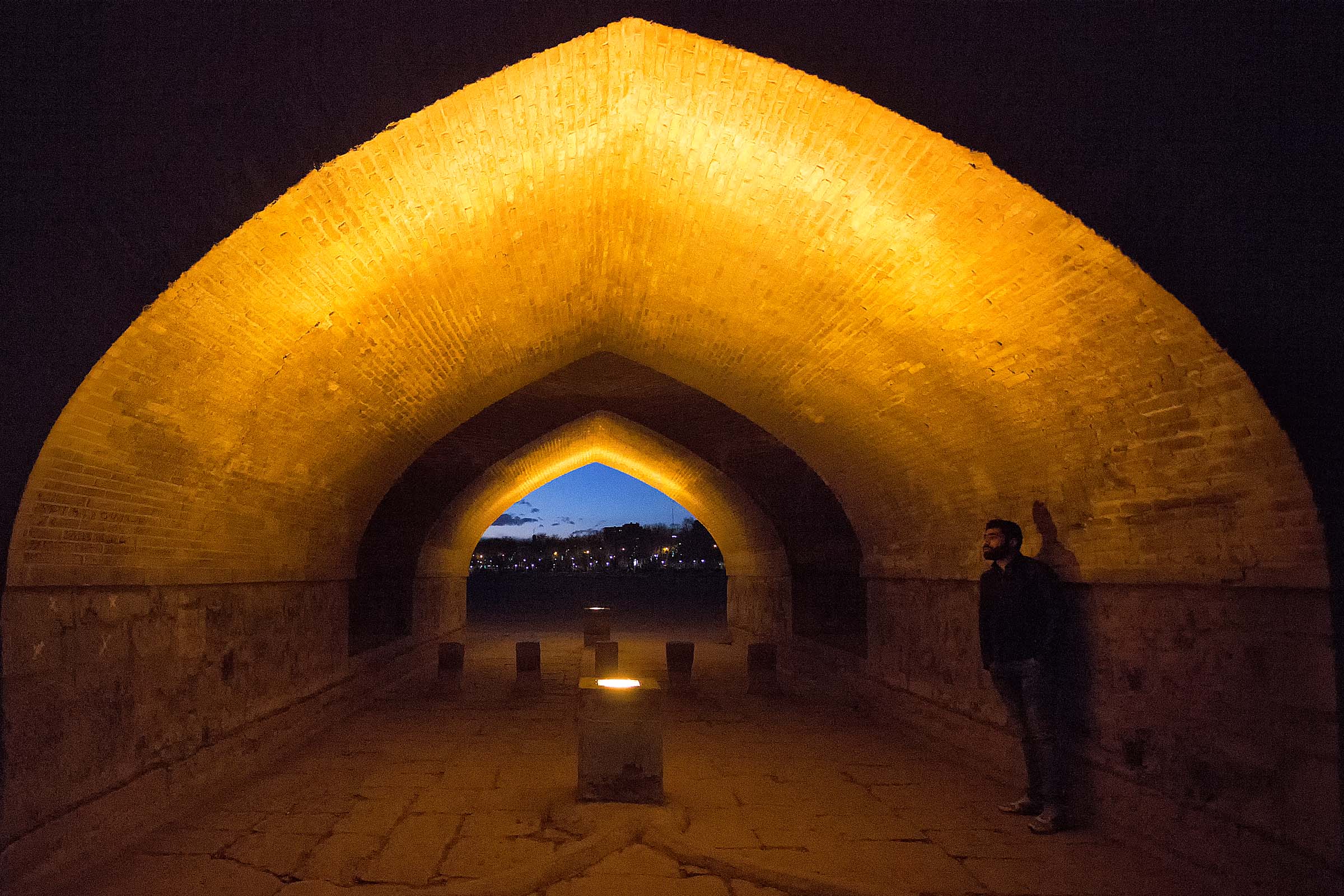 Isfahan, il cantante