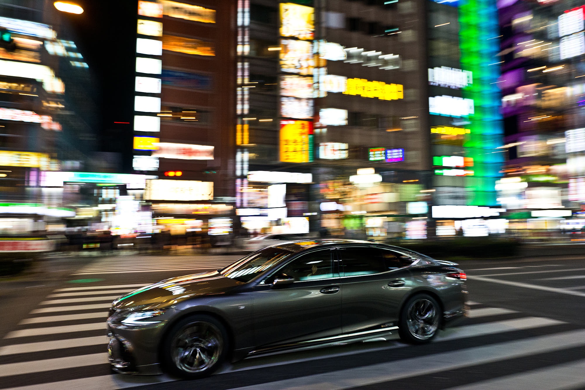 Panning in Tokyo