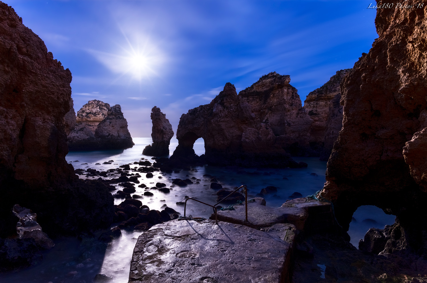MoonLight in the Algarve Nikon D850 + Nikon 20mm + Haida C