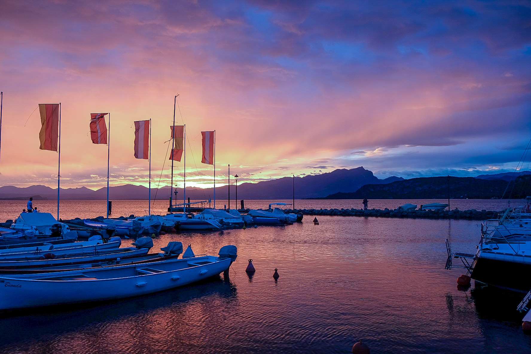 Garda after the storm.