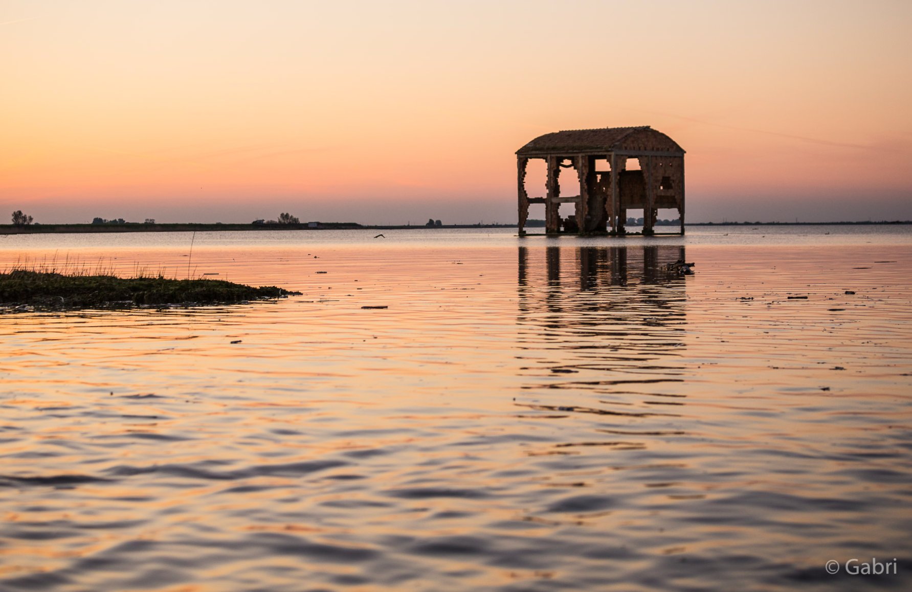 Tramonto sul Delta del Po