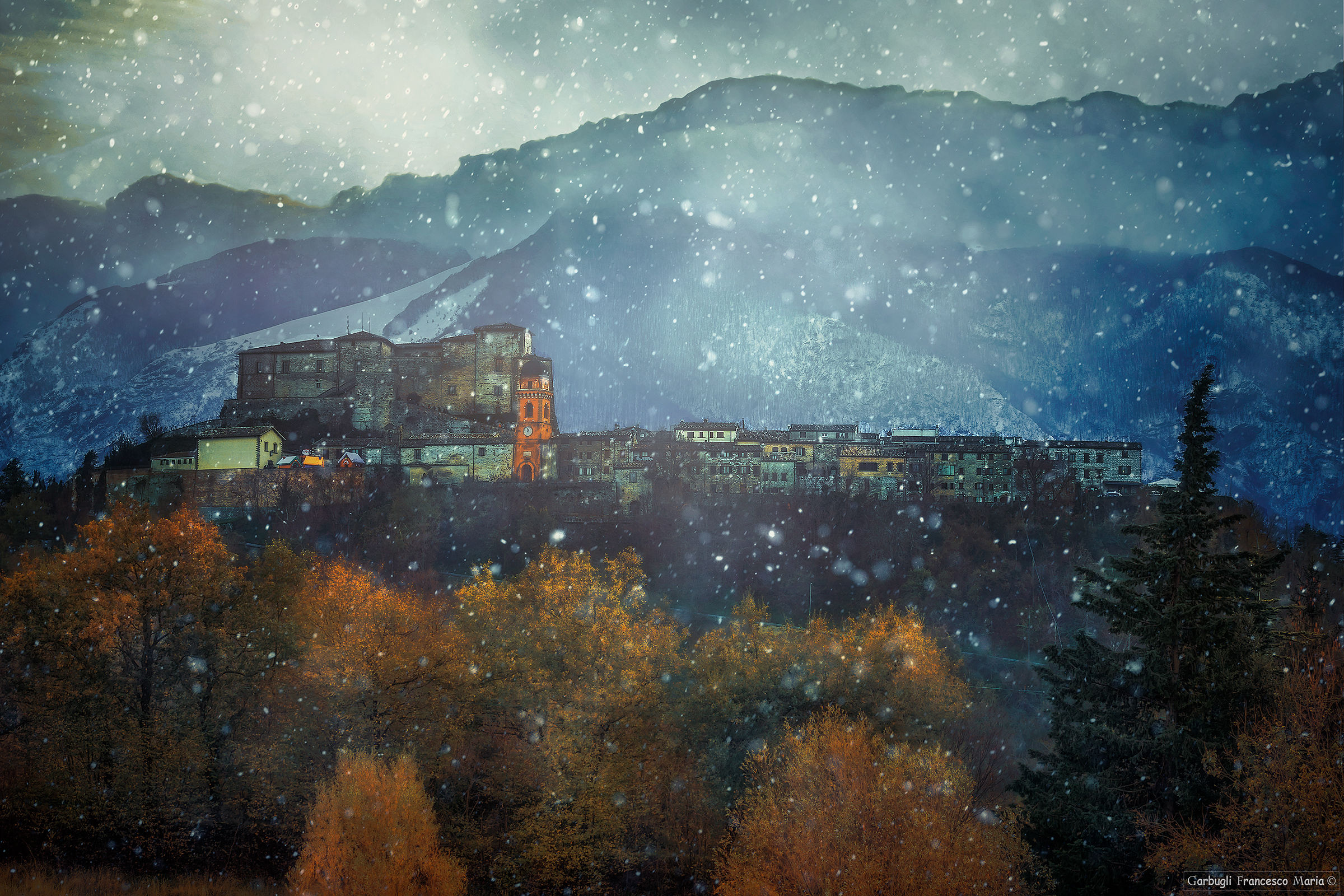 Ultimo raggio di sole.. e poi arrivò la neve