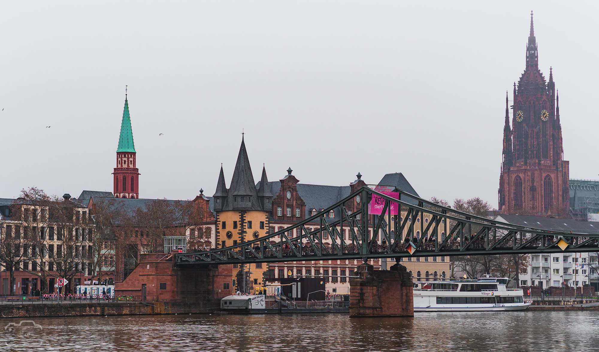 On the banks of the main...