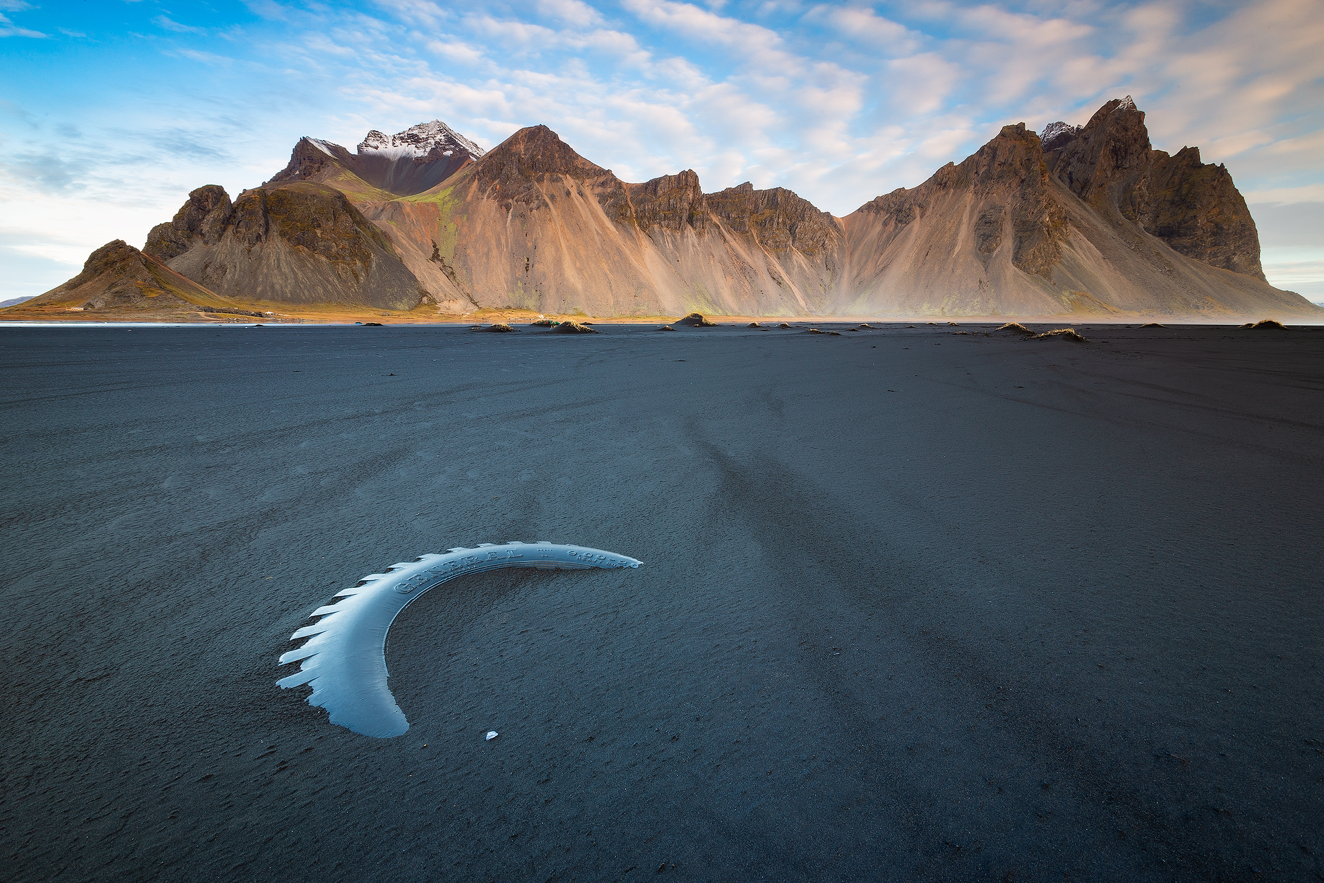 Ammirando il Vestrahorn