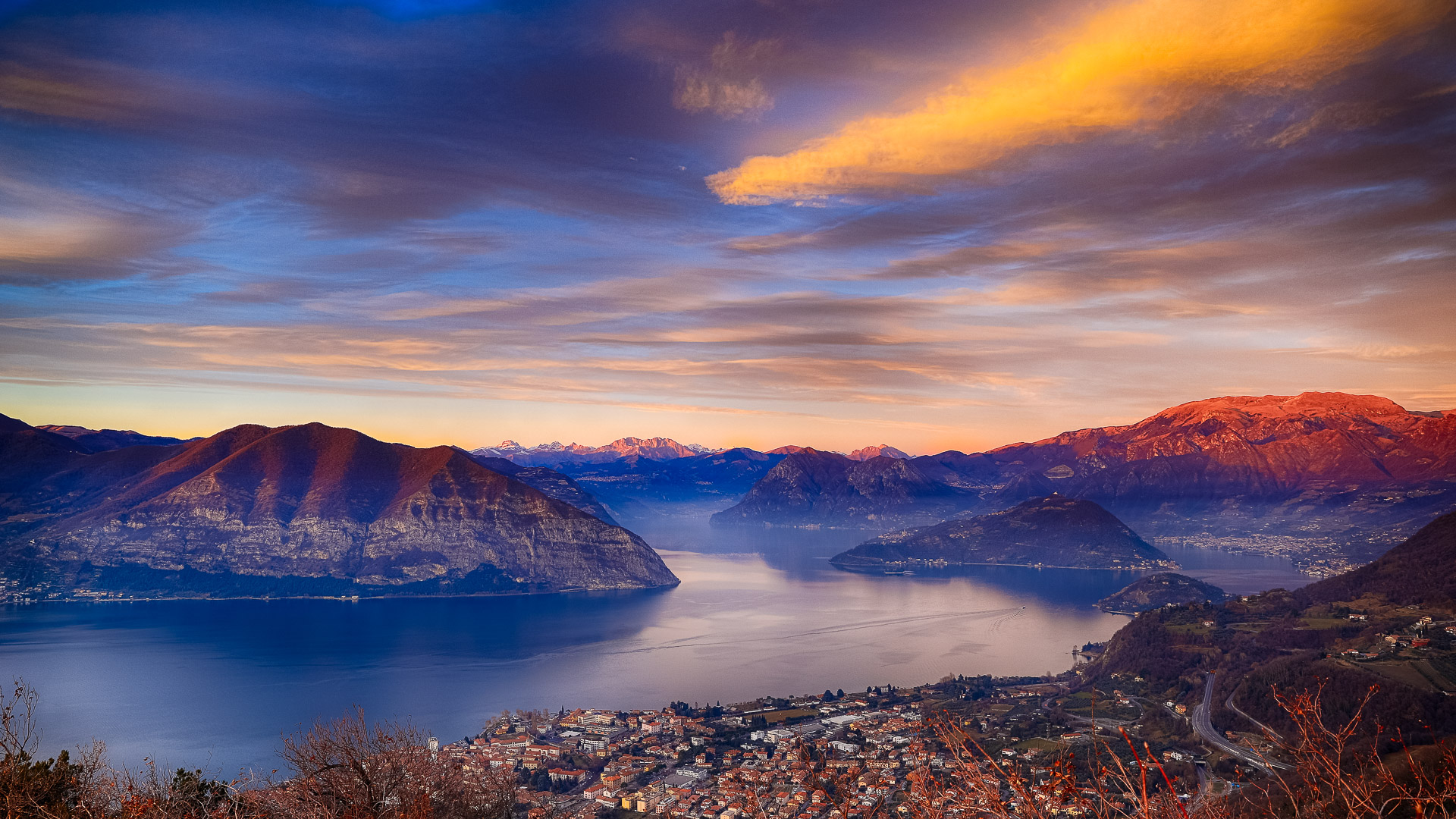 Tramonto dalla Balota 1