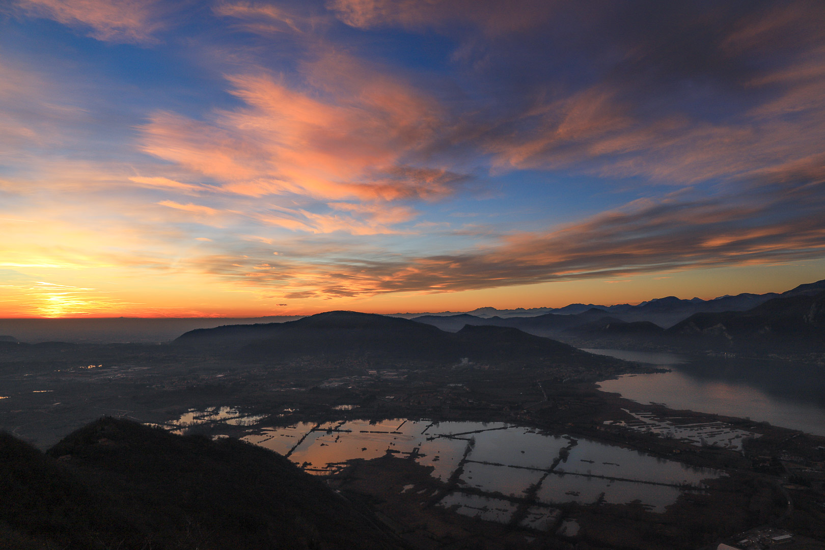 Tramonto dalla Balota 3