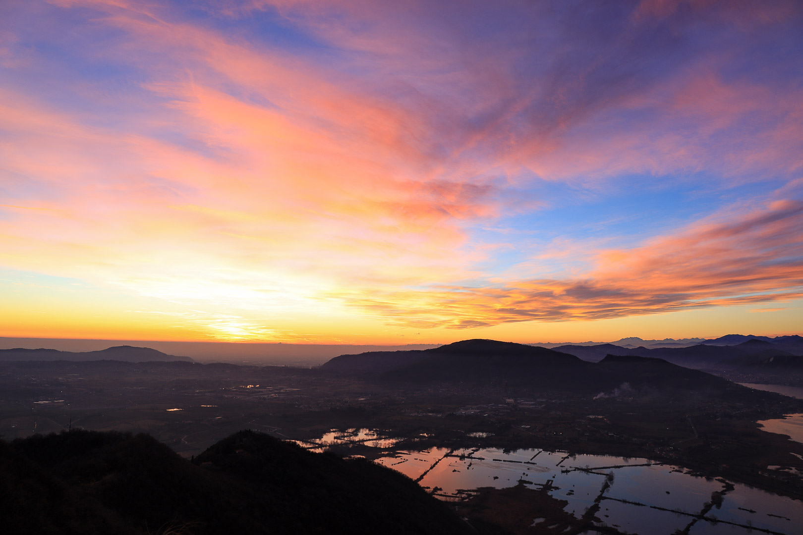 Tramonto dalla Balota 6