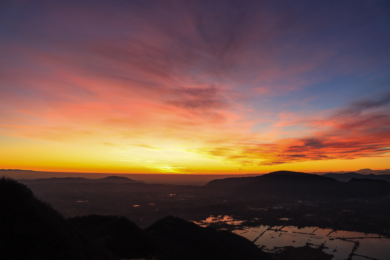 Tramonto dalla Balota 7
