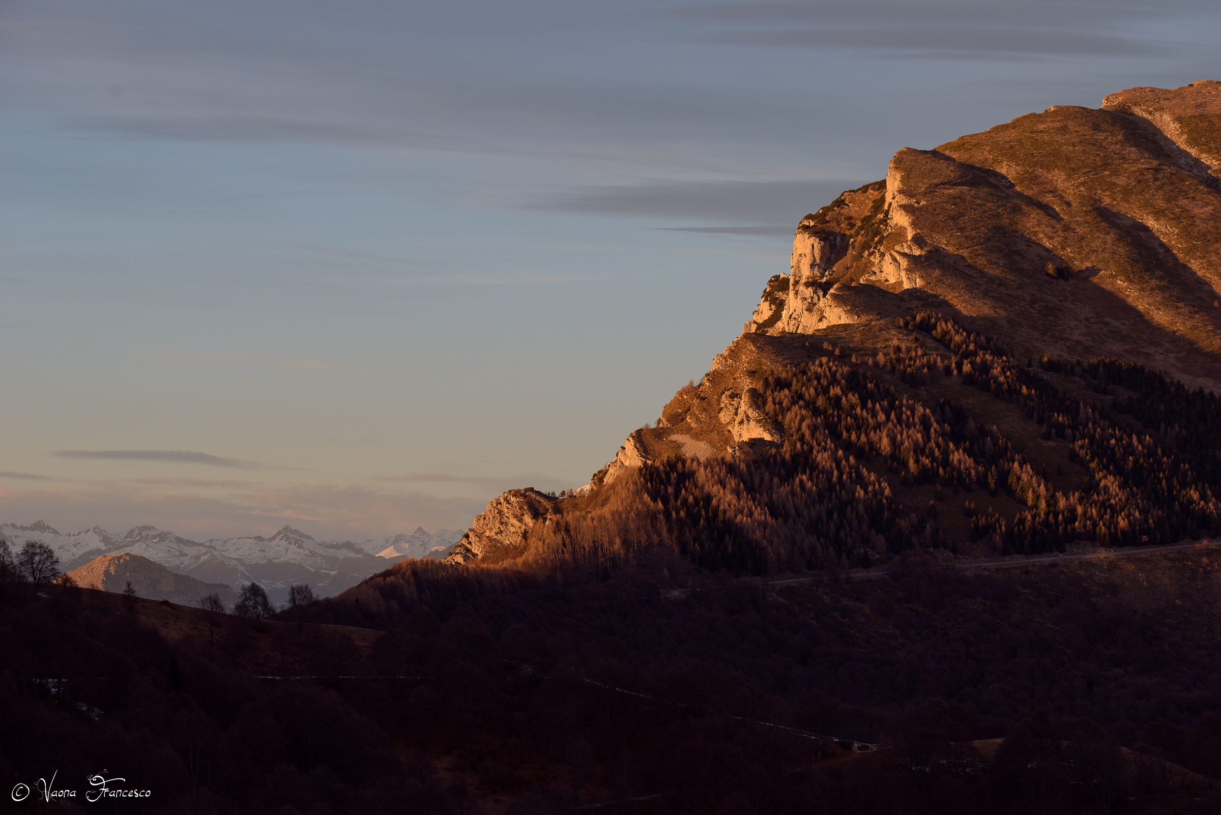 Altissimo al tramonto