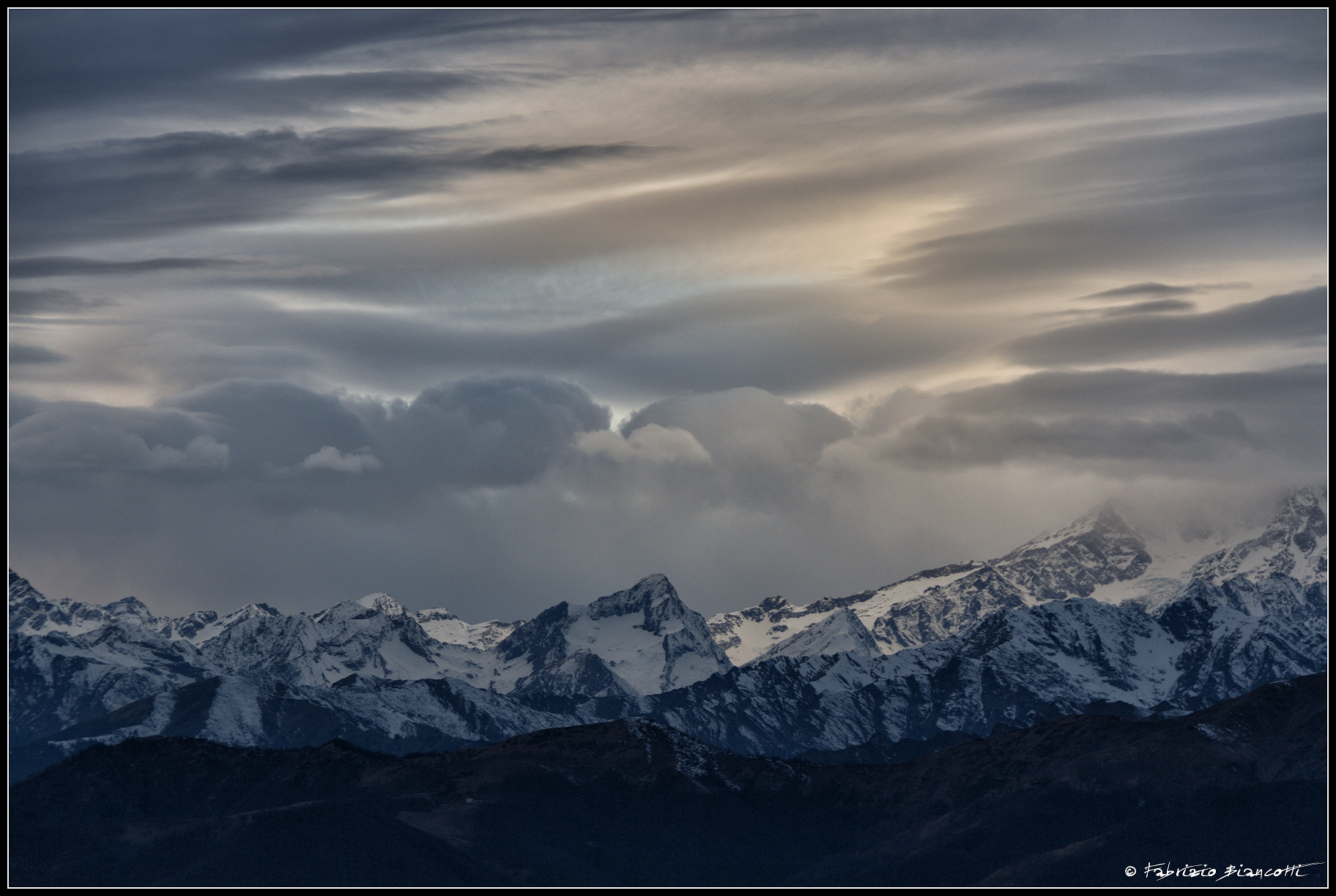 Mountains on the horizon