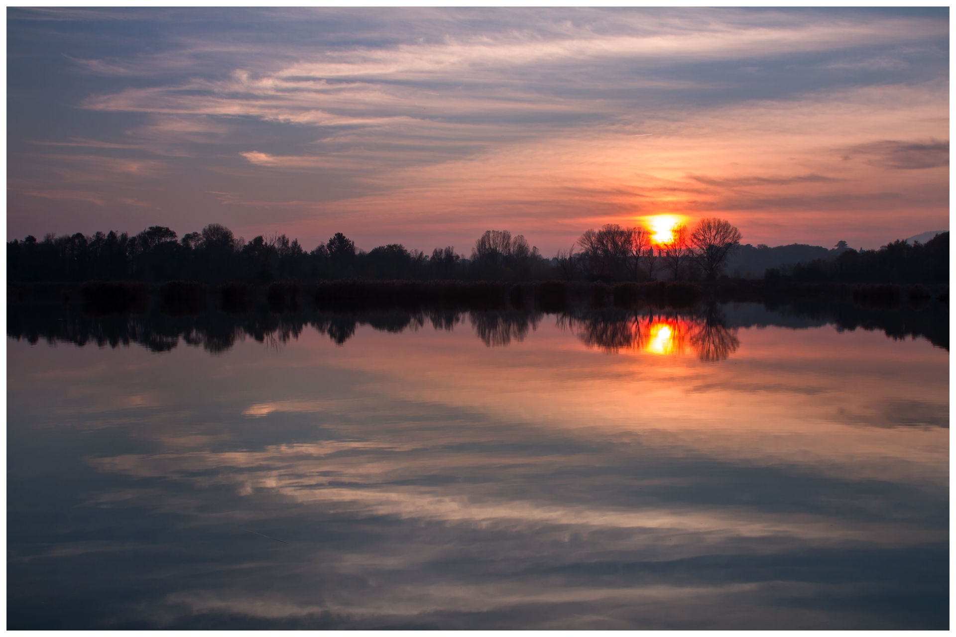 Sunset on the Blades