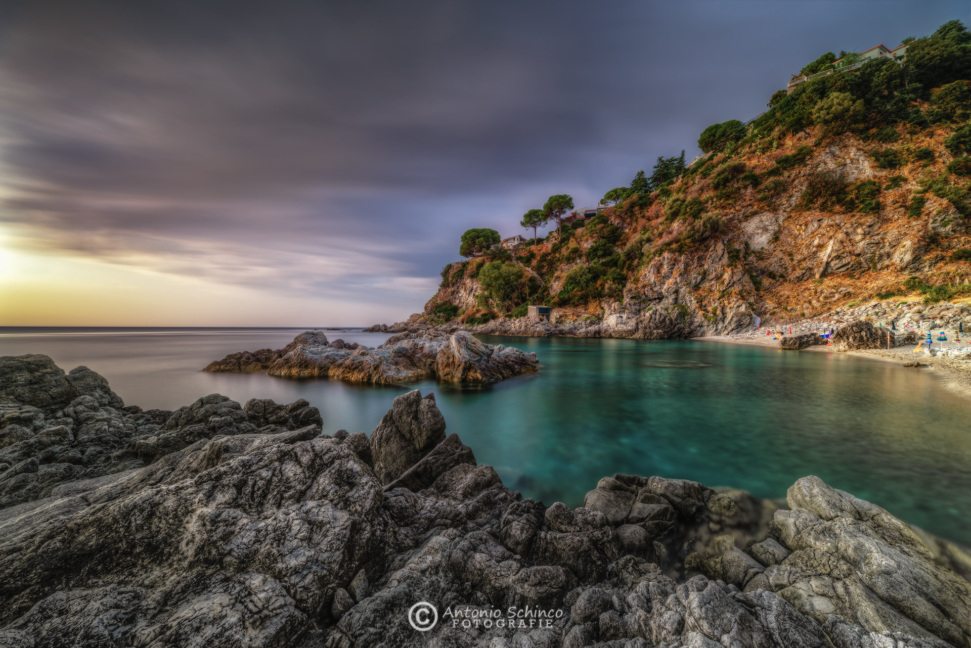 La Baia Di Copanello In Lunga Esposizione