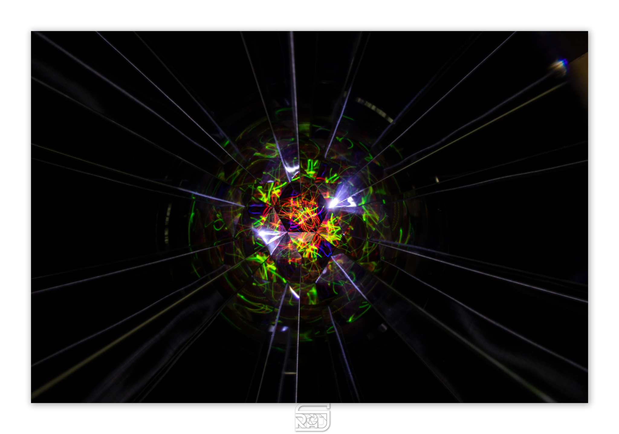 Kaleidoscope light painting attempt 2