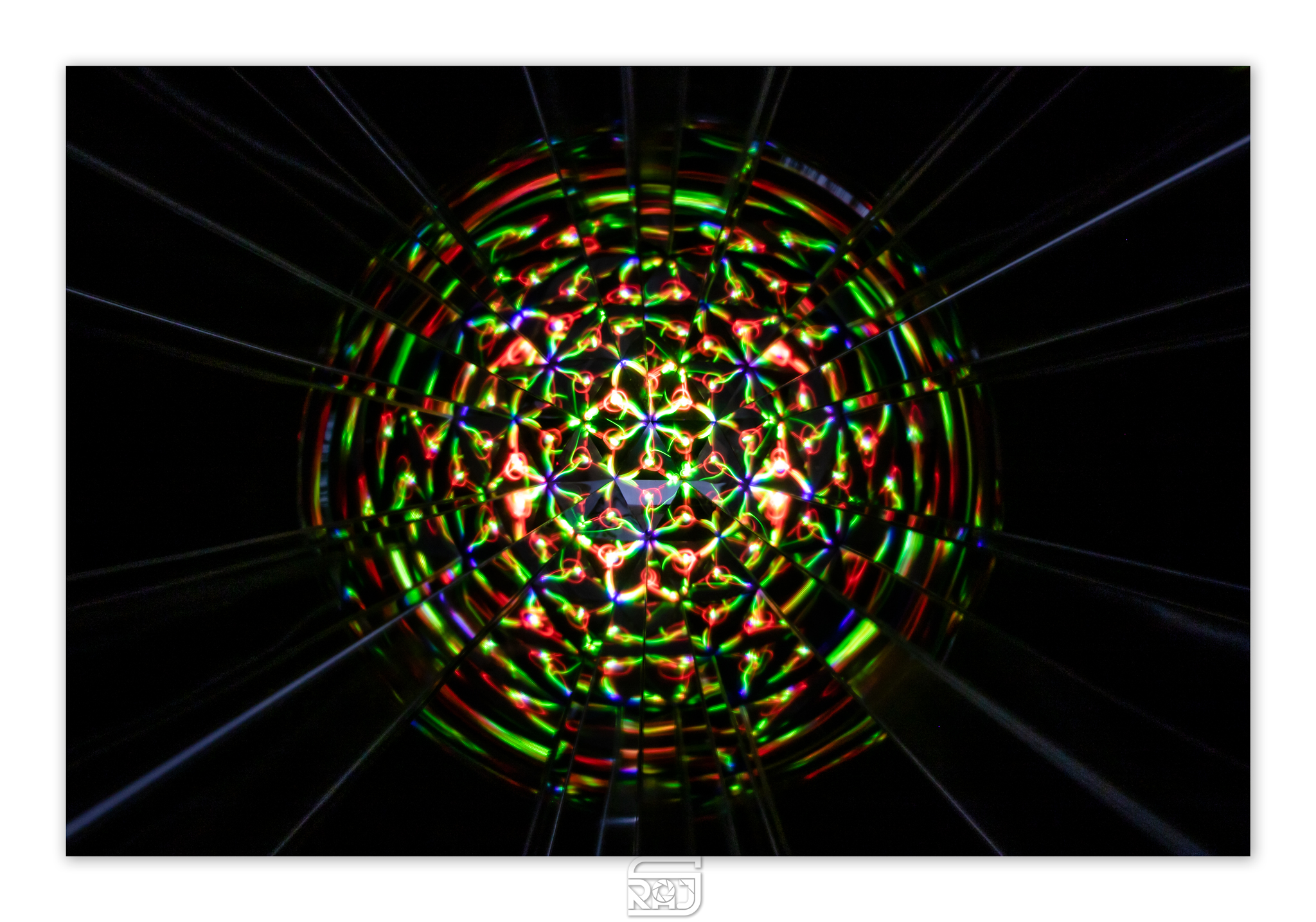 Kaleidoscope light painting attempt 3