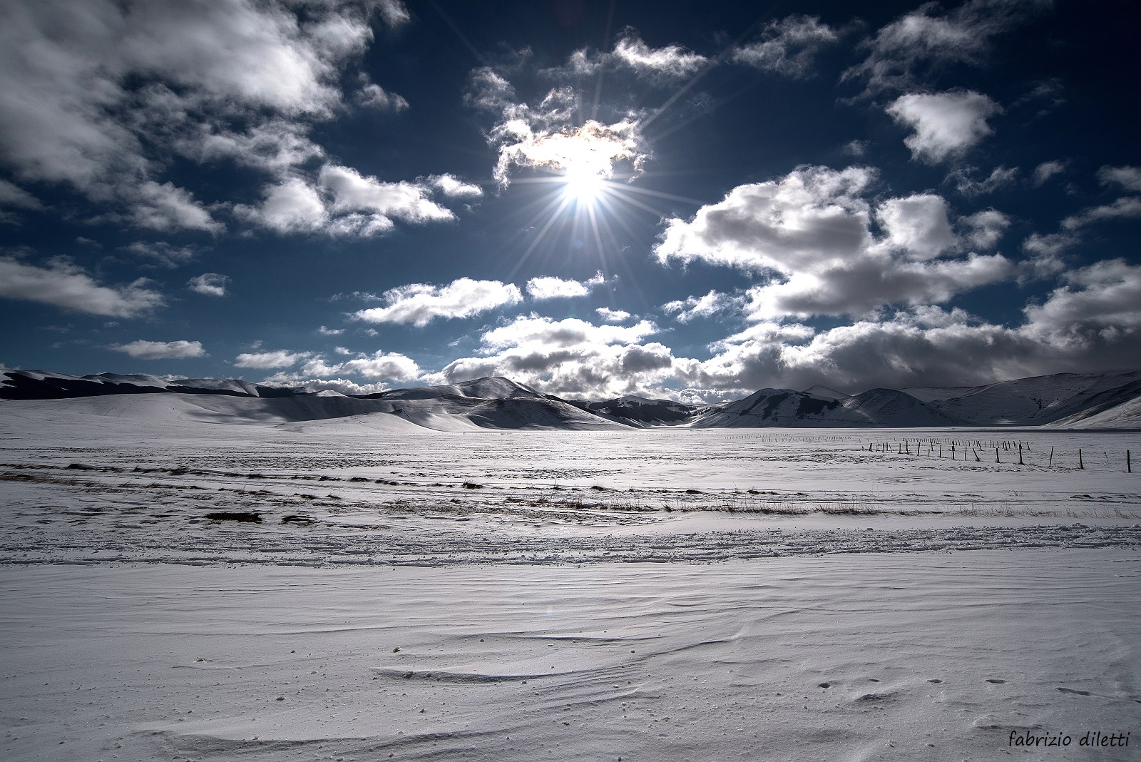 piano grande controluce, Castelluccio