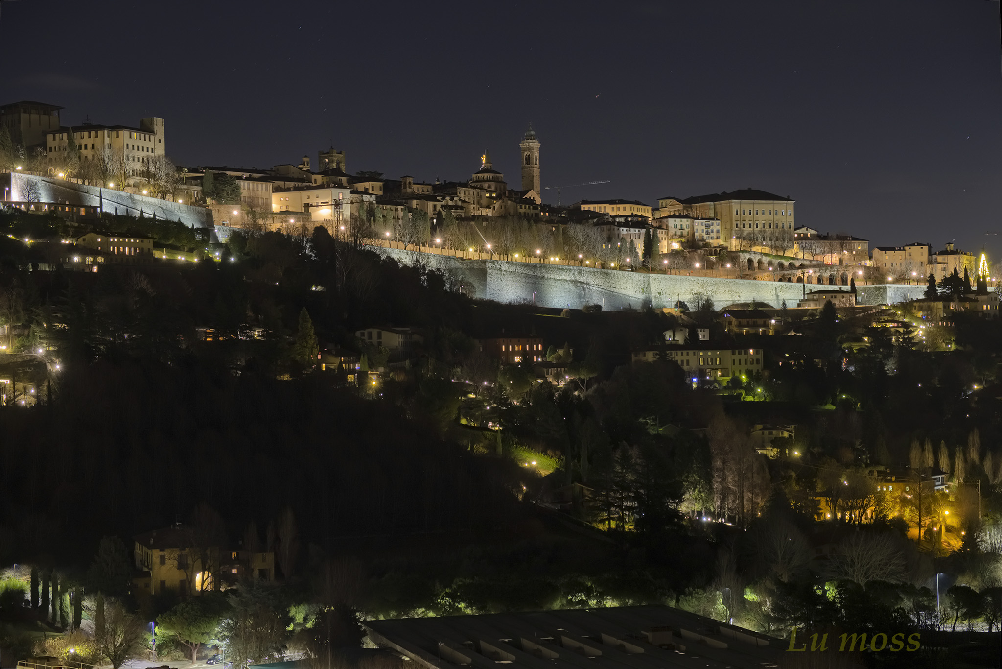 The beautiful in the evening.