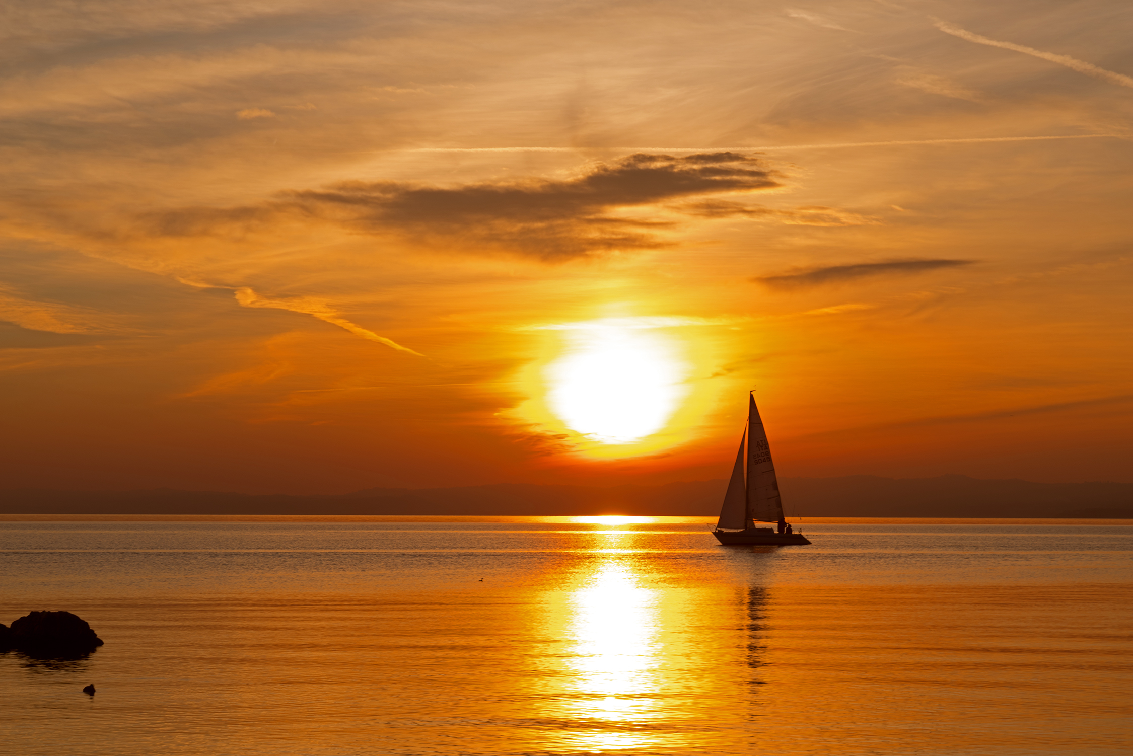 Sailing in peace!