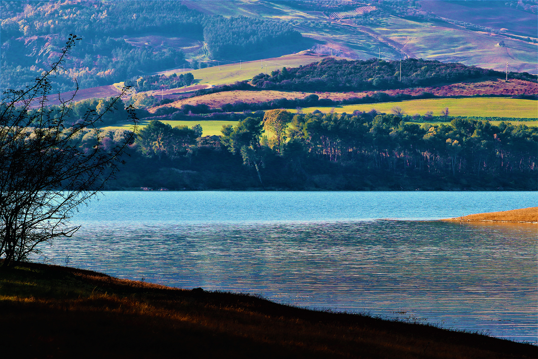 Diga di San Giuliano (Matera-Basilicata)