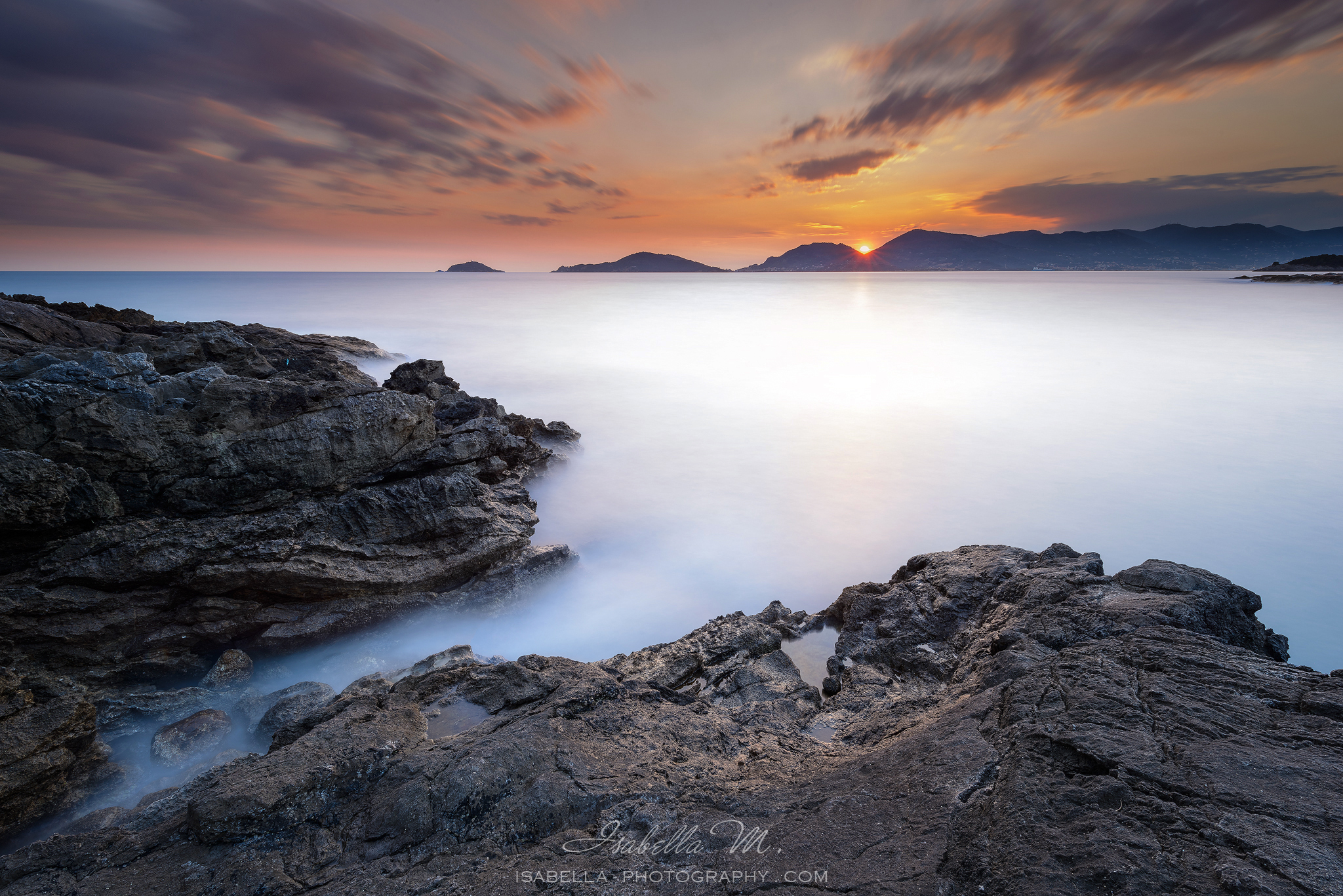 Magic Sunsent at Tellaro