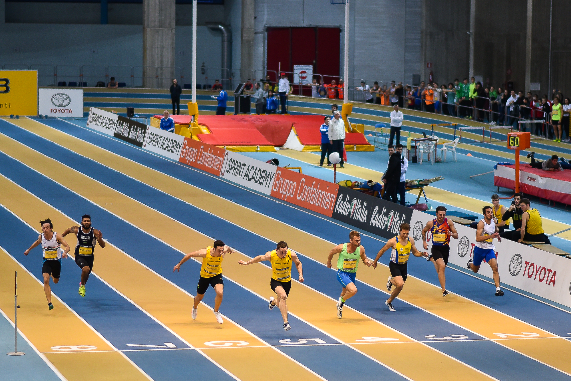Final Tortu 60 m absolute Indoor Ancona