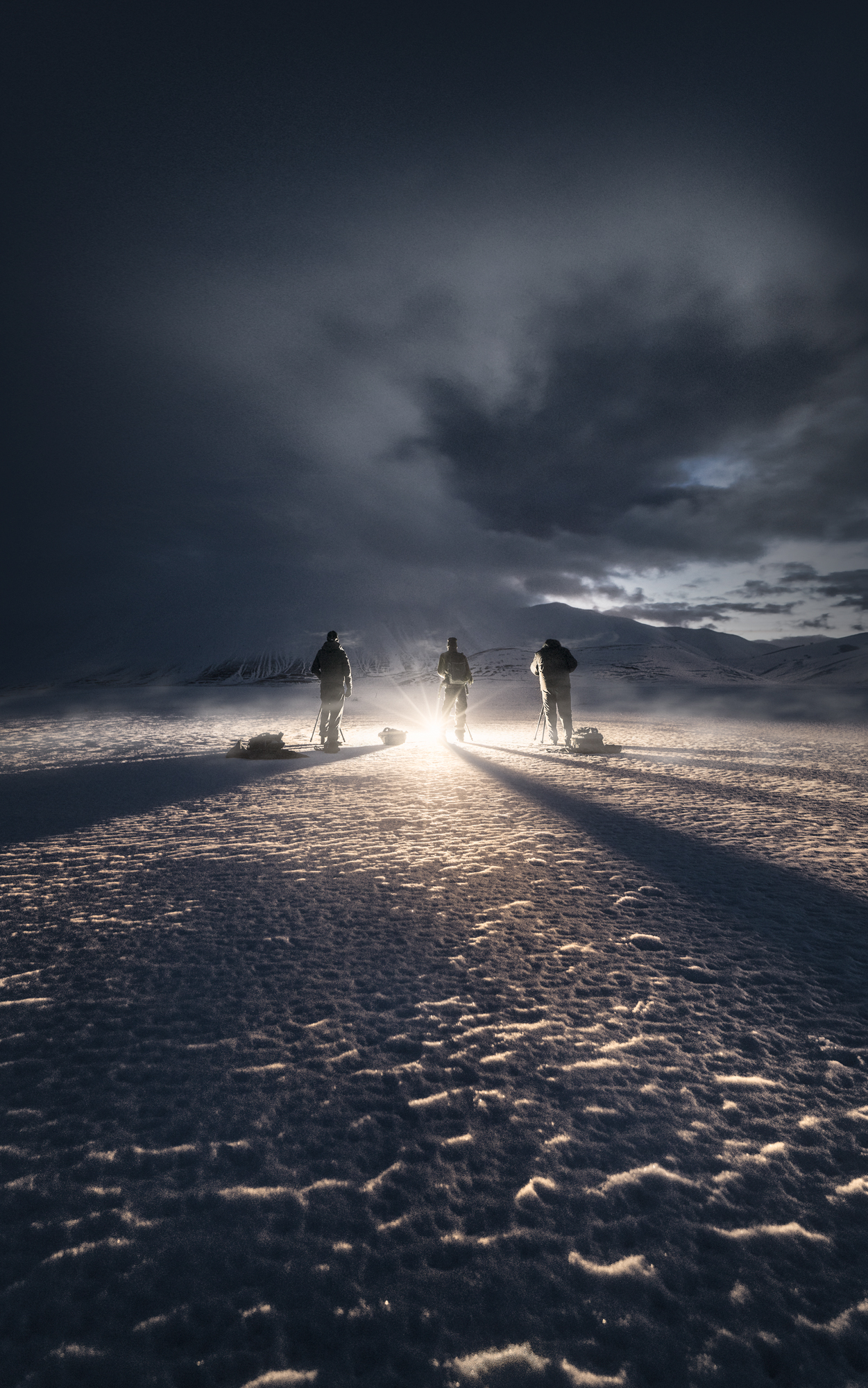 One night at Pian Grande