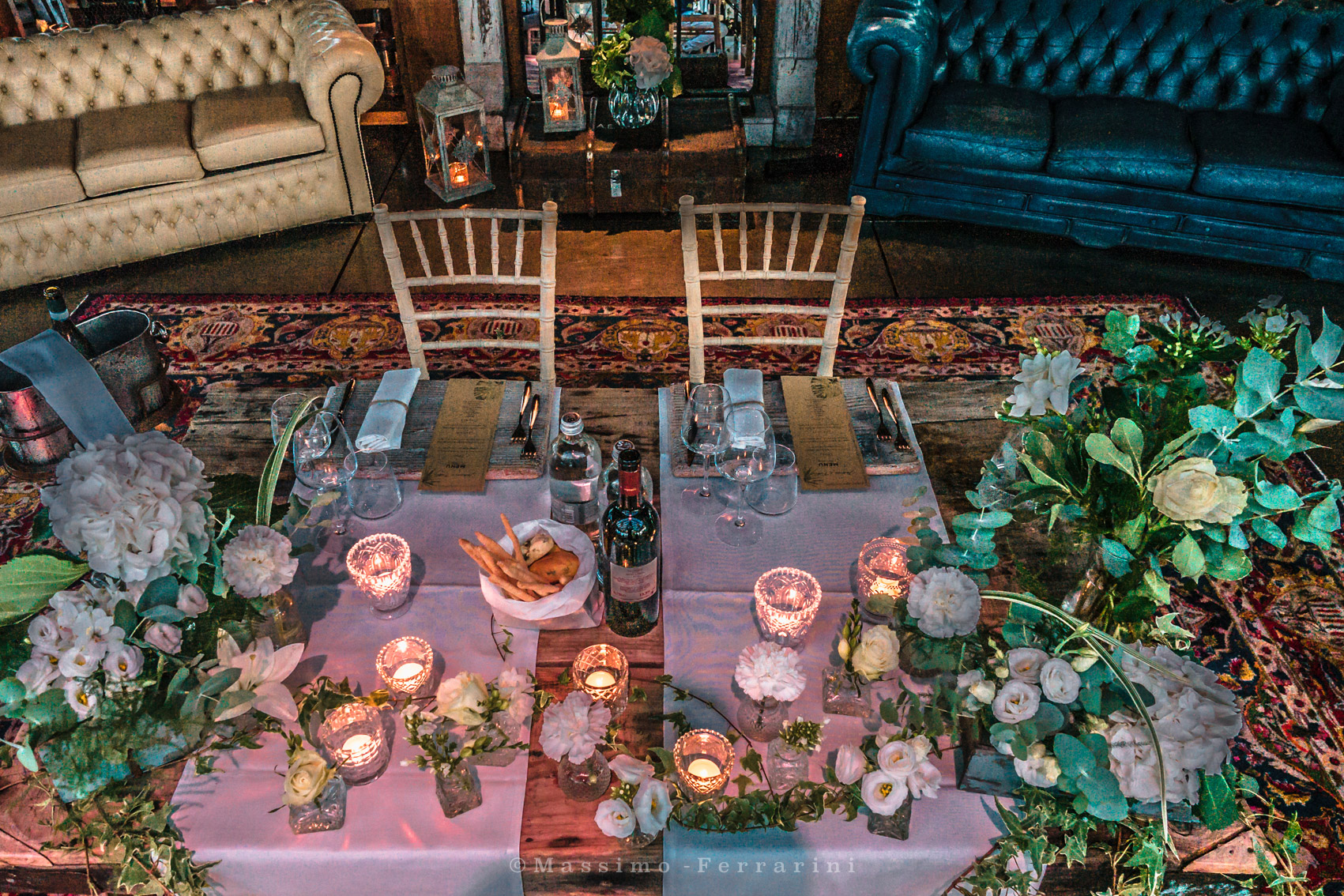 Bride and Groom Table